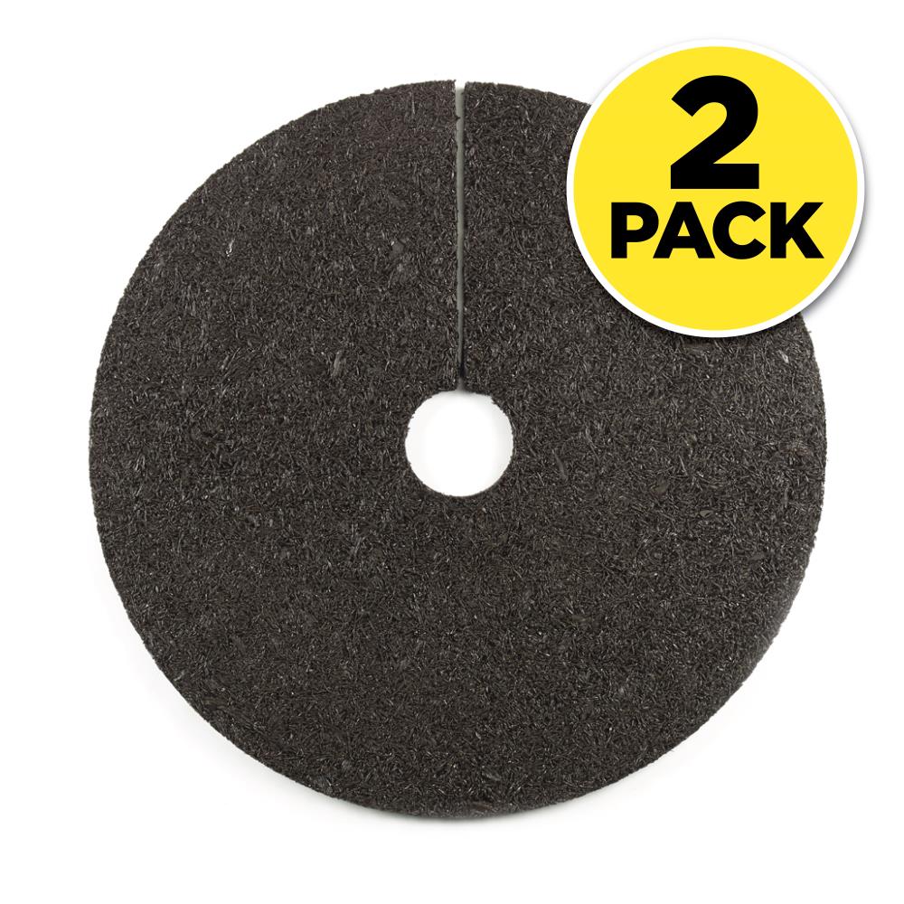 Rubberific LRT24BN2DS Brown Rubber 24-in Tree Ring