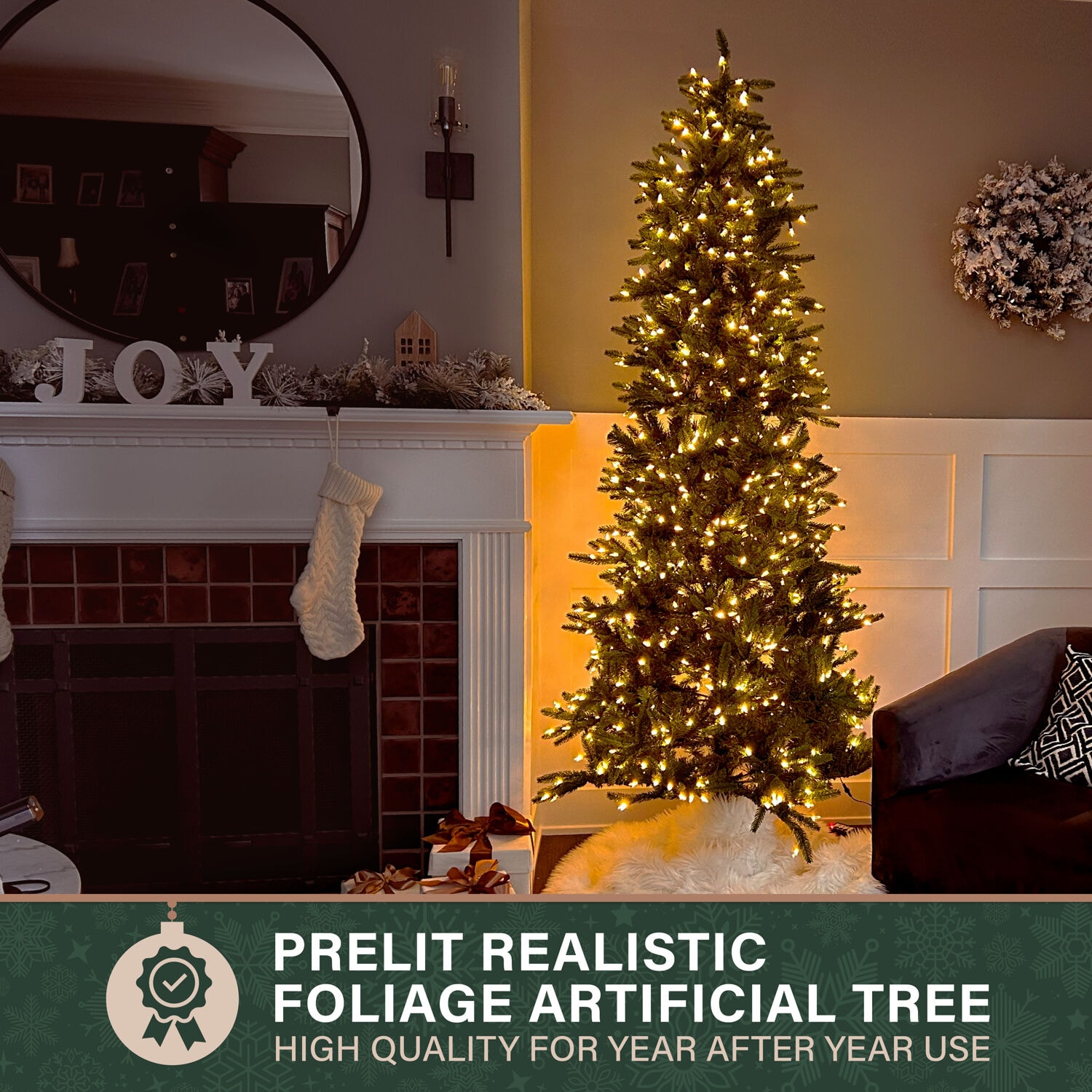 Fraser Hill Farm FFCP075-6GR Artificial-Christmas-Trees - View #5
