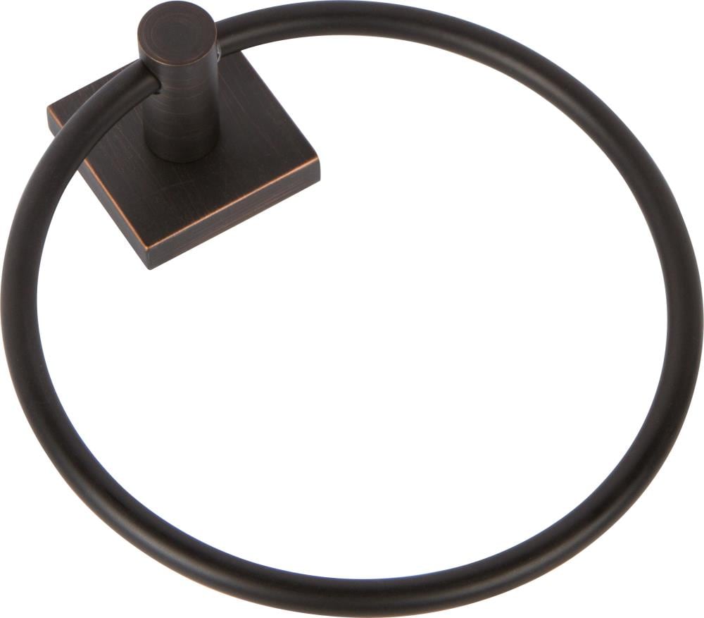 Delaney Hardware 510502 1100 Series Tuscany Bronze Wall mount Single Towel Ring