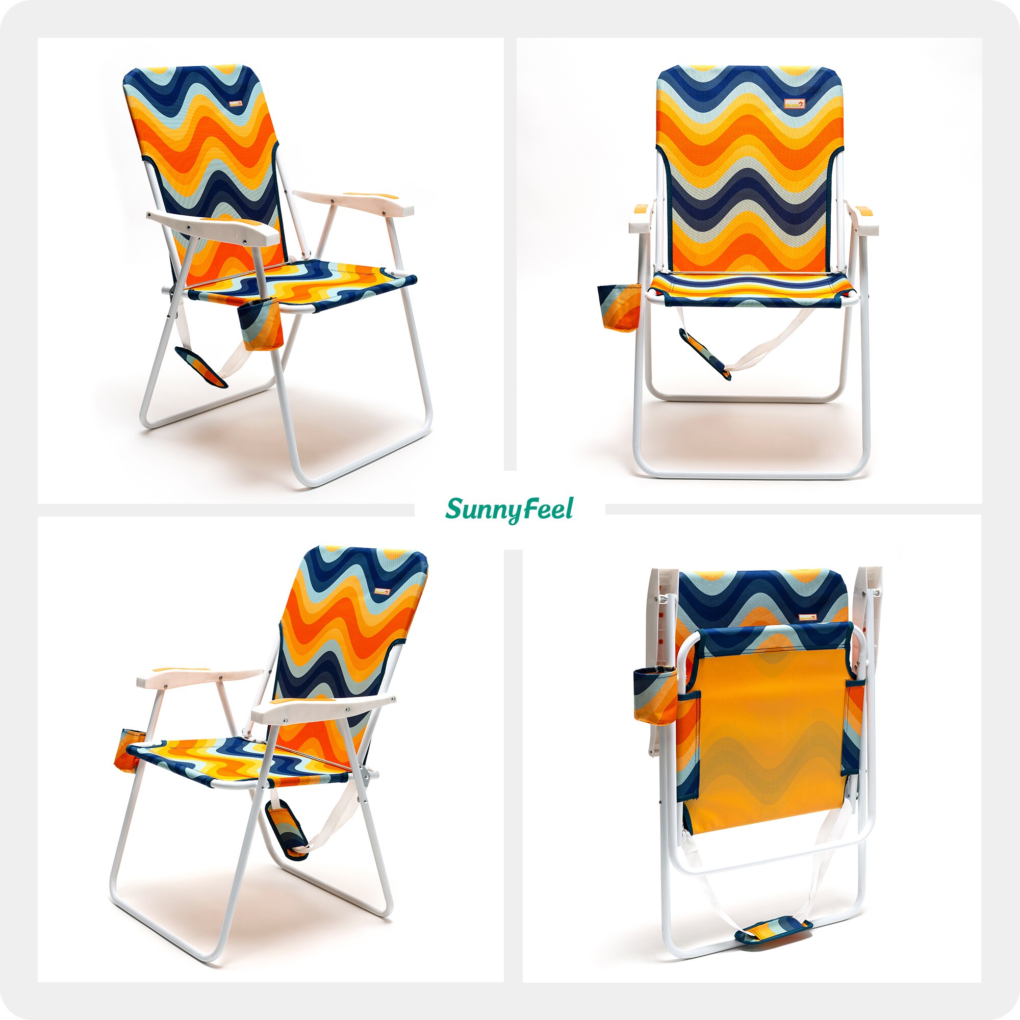 Clihome CL-P2AC1165XOG2 Beach-Camping-Chairs - View #6