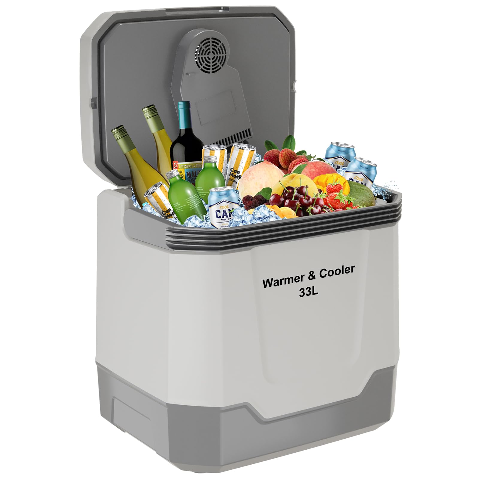 DEXSO 35 Quart Electric Cooler Warmer 12V Portable Car
