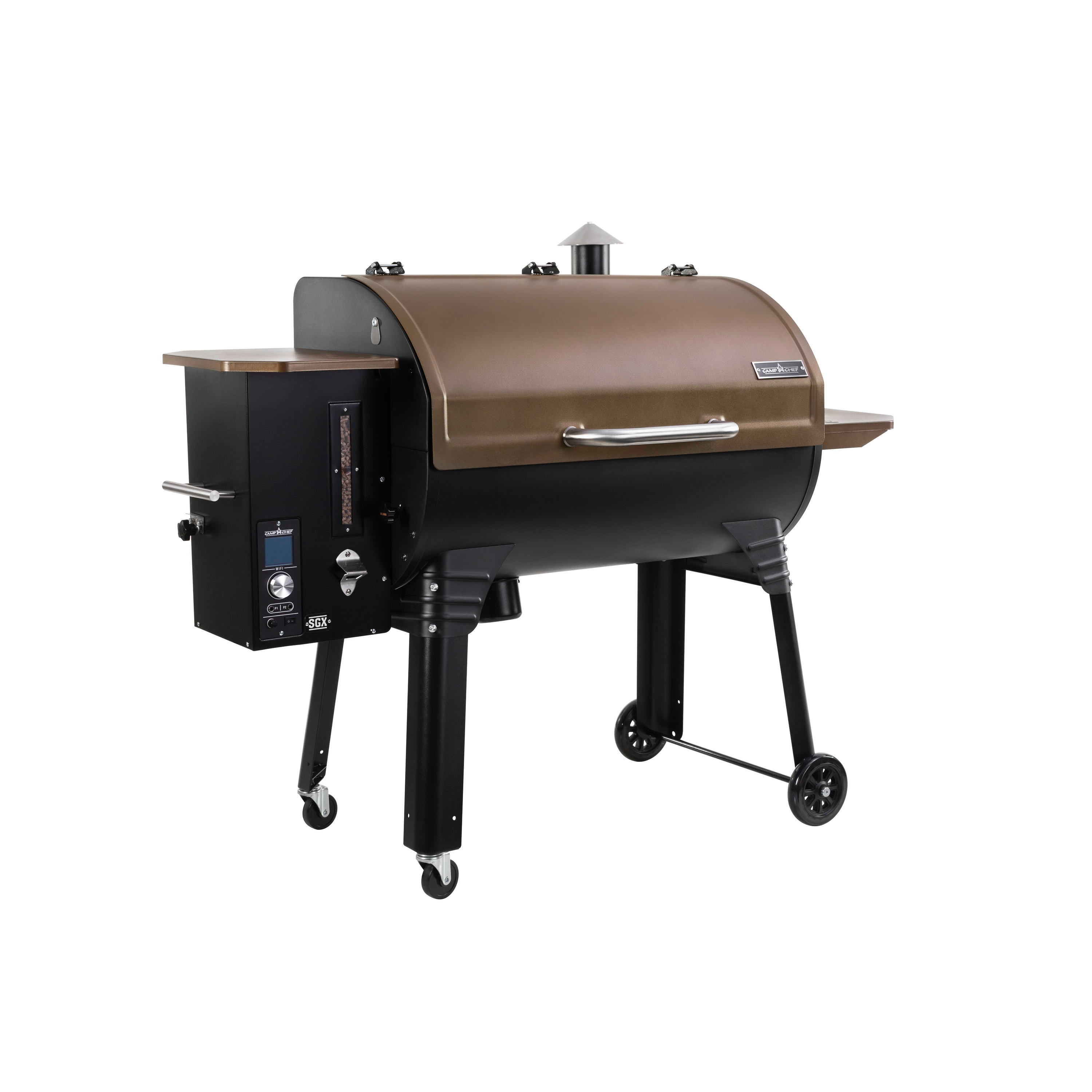 Camp Chef SGX36 WIFI 1236 Sq in Bronze Pellet Grill at Lowes