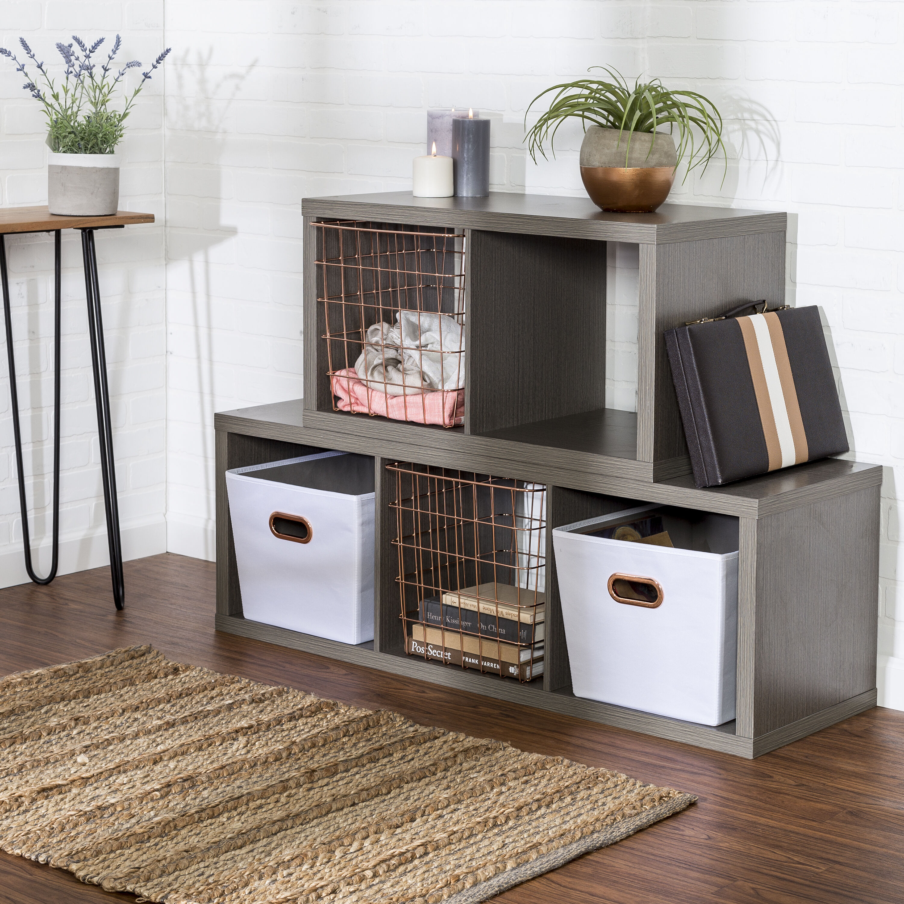 Honey-Can-Do SHF-09485 Laminate-Storage-Cubes - View #5