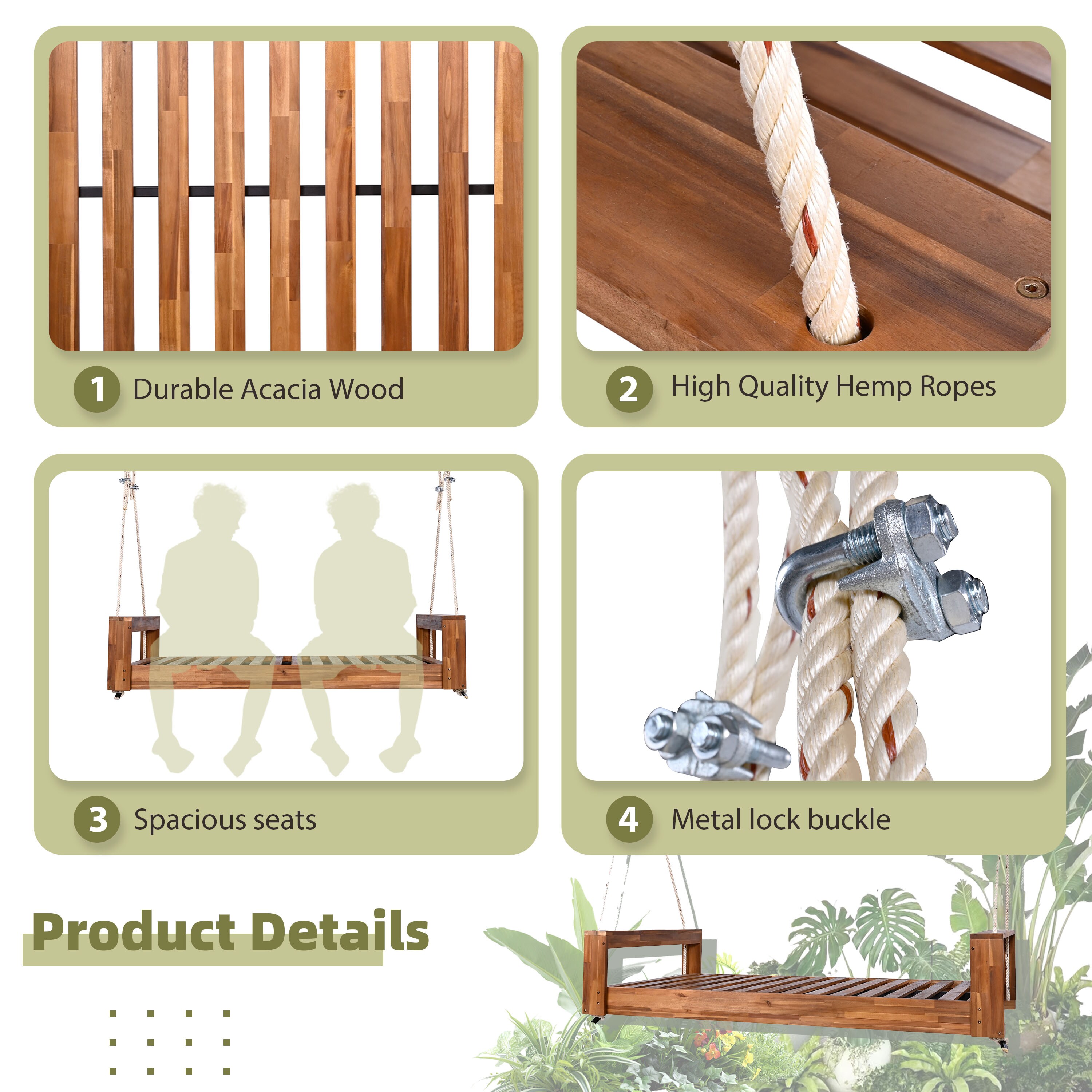 LUXEYARD DS-R-210135N Playset-Swings - View #4