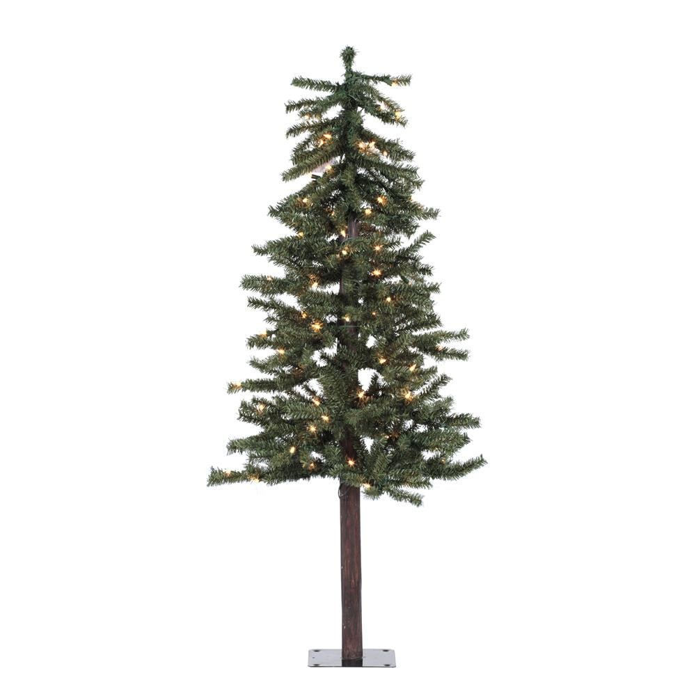 Vickerman A805141 4-Feet Pre-lit Artificial Christmas Tree with White Incandescent Lights