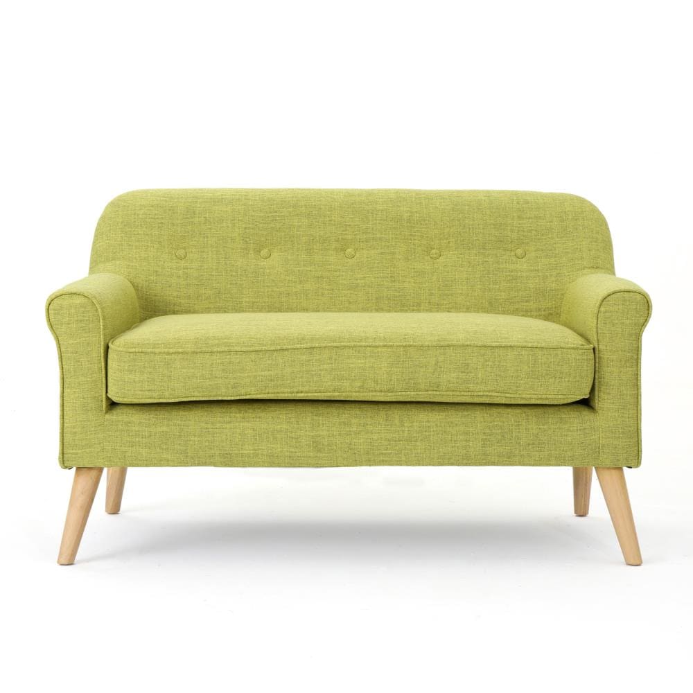 Best Selling Home Decor 301298 Maria 49.75-in Modern Green 2 -seater Loveseat