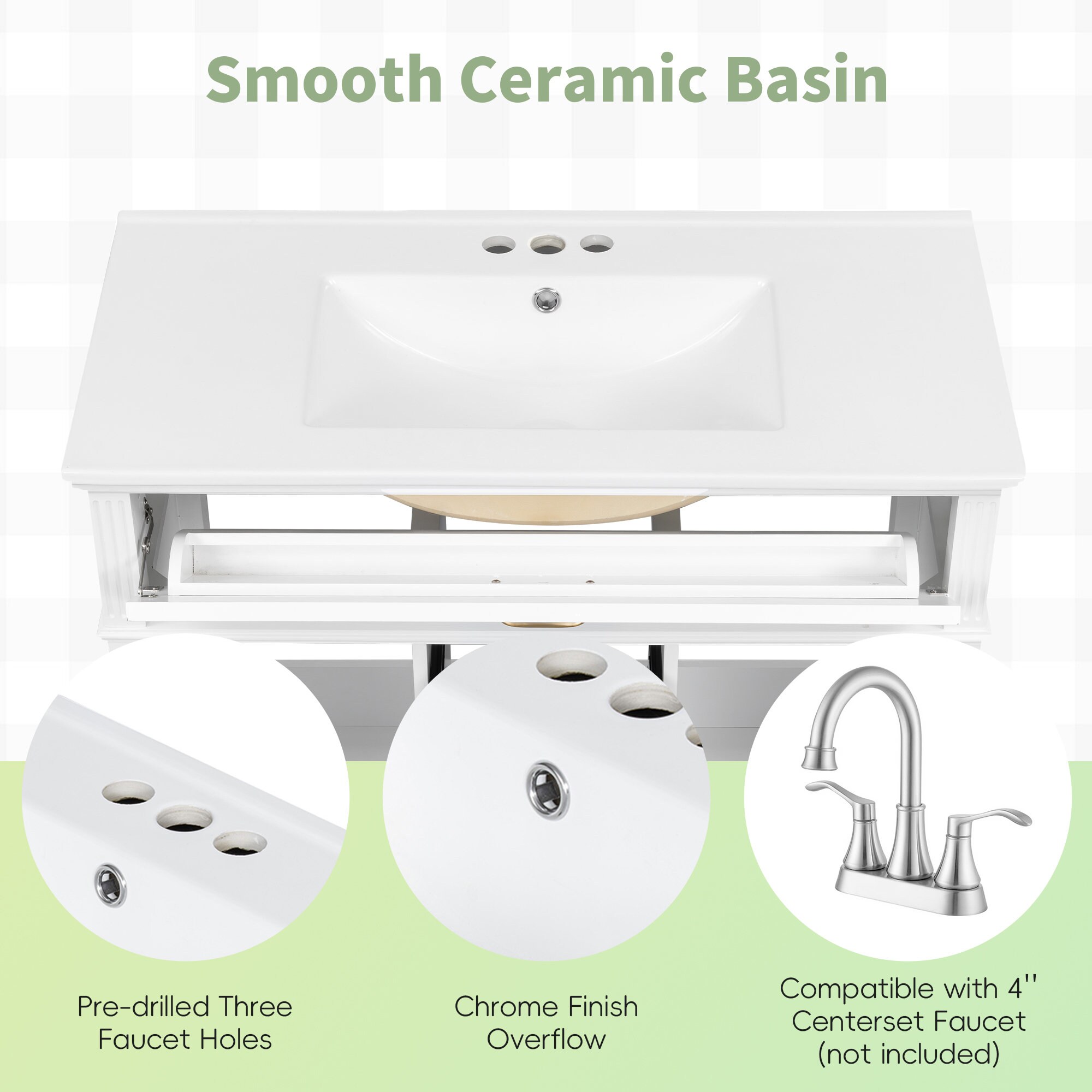 Afoxsos LAF0203V66 Bath-Vanity-Combo - View #7