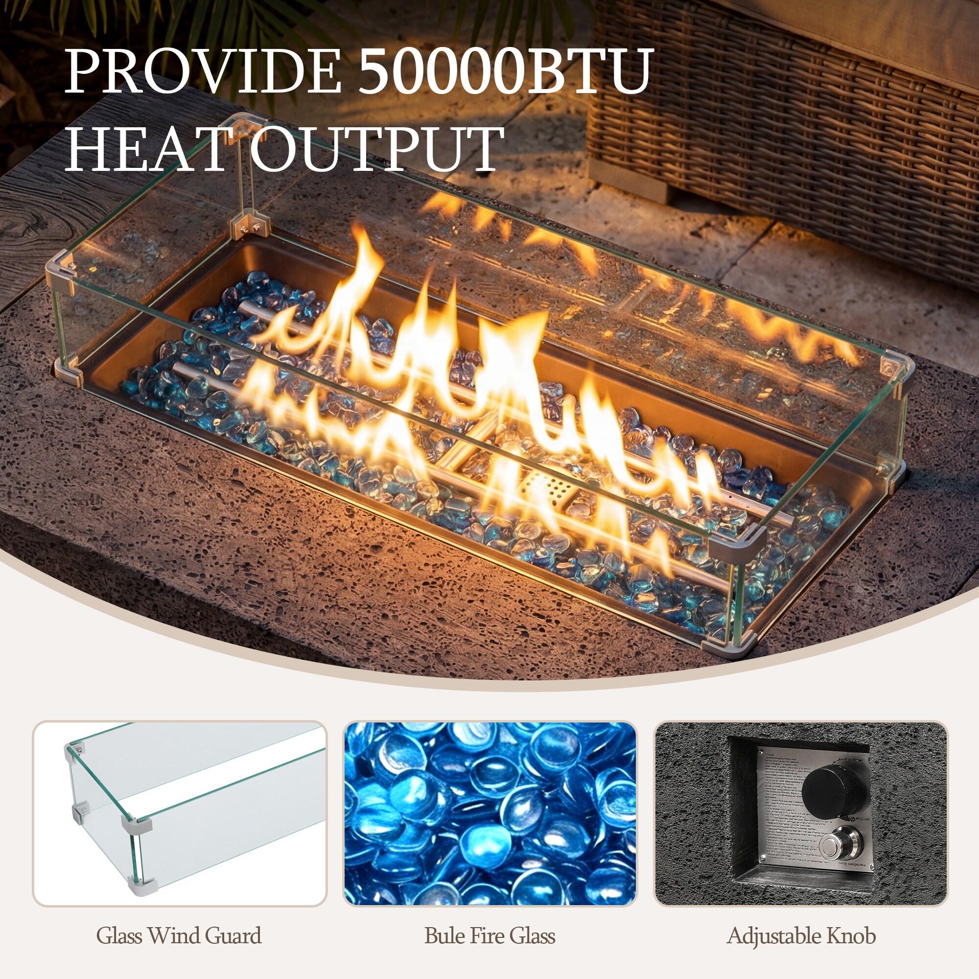 UPHA US1MGO261146 Outdoor-Gas-Fireplaces - View #4