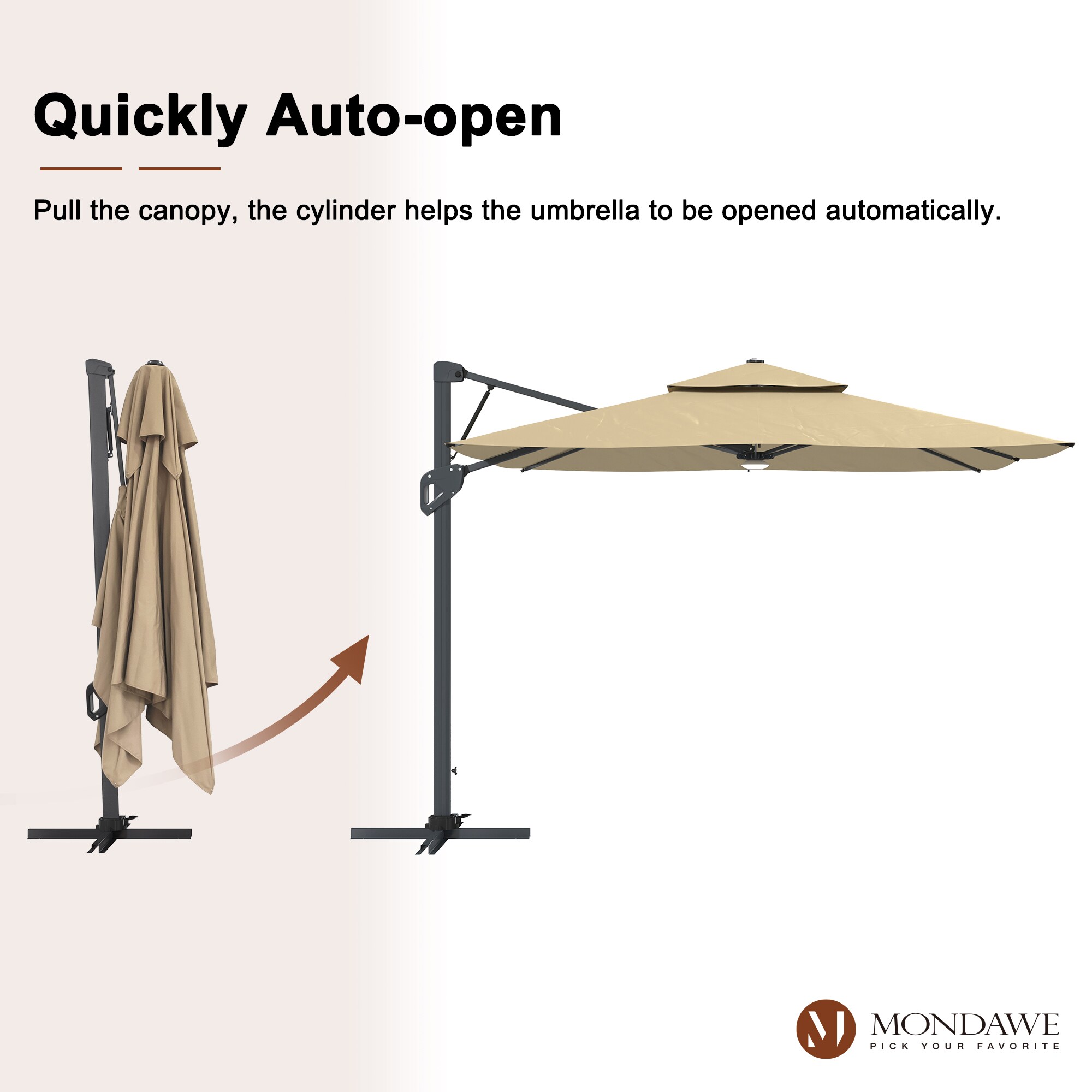 Mondawe MO-WG01TNLED Umbrellas-2 - View #4