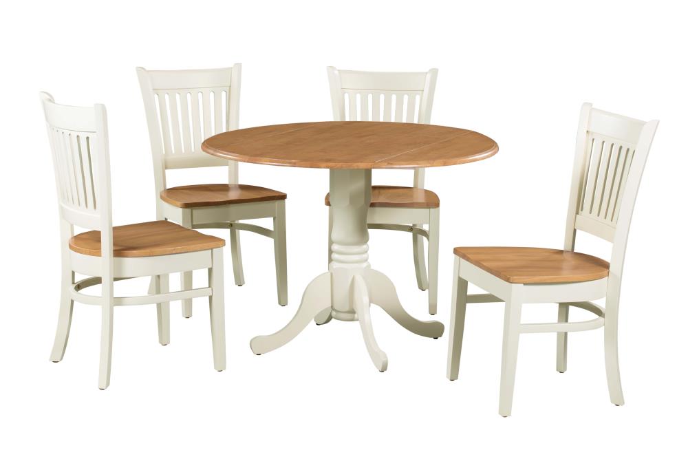 M&D Furniture Mocha Buttermilk Oak Contemporary/Modern Dining Room Set ...