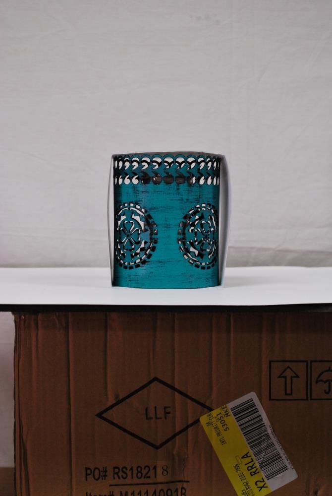 TIKI 1116023 Clean Burn 6-in Flameshield Steel Tabletop Torch