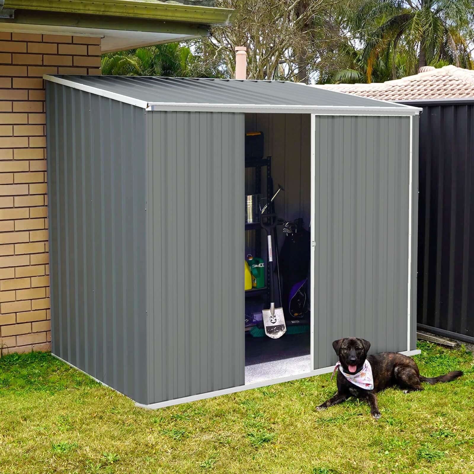 ABSCO AB1040 Metal-Storage-Buildings-Sheds - View #2