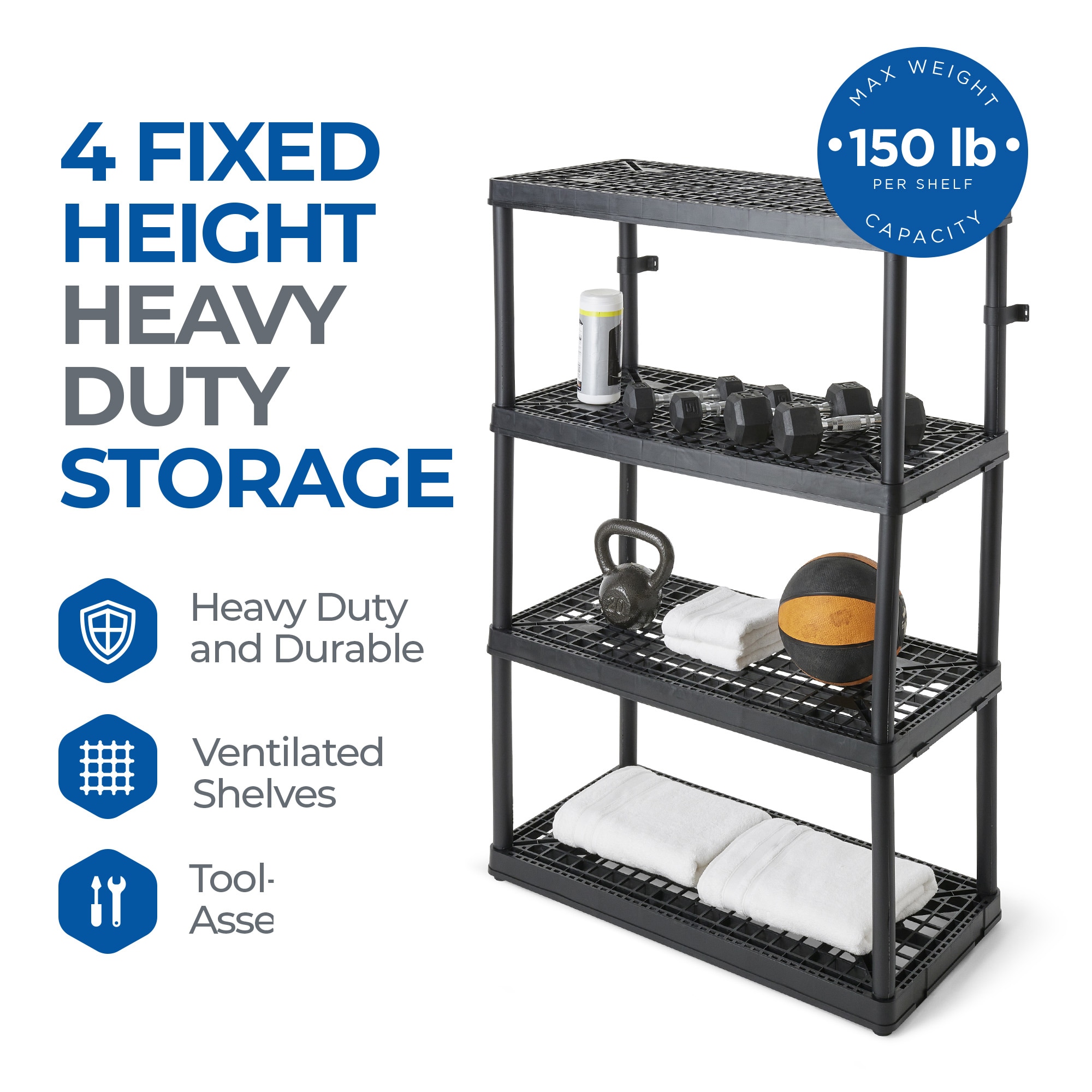 Lowes free standing shelves sales