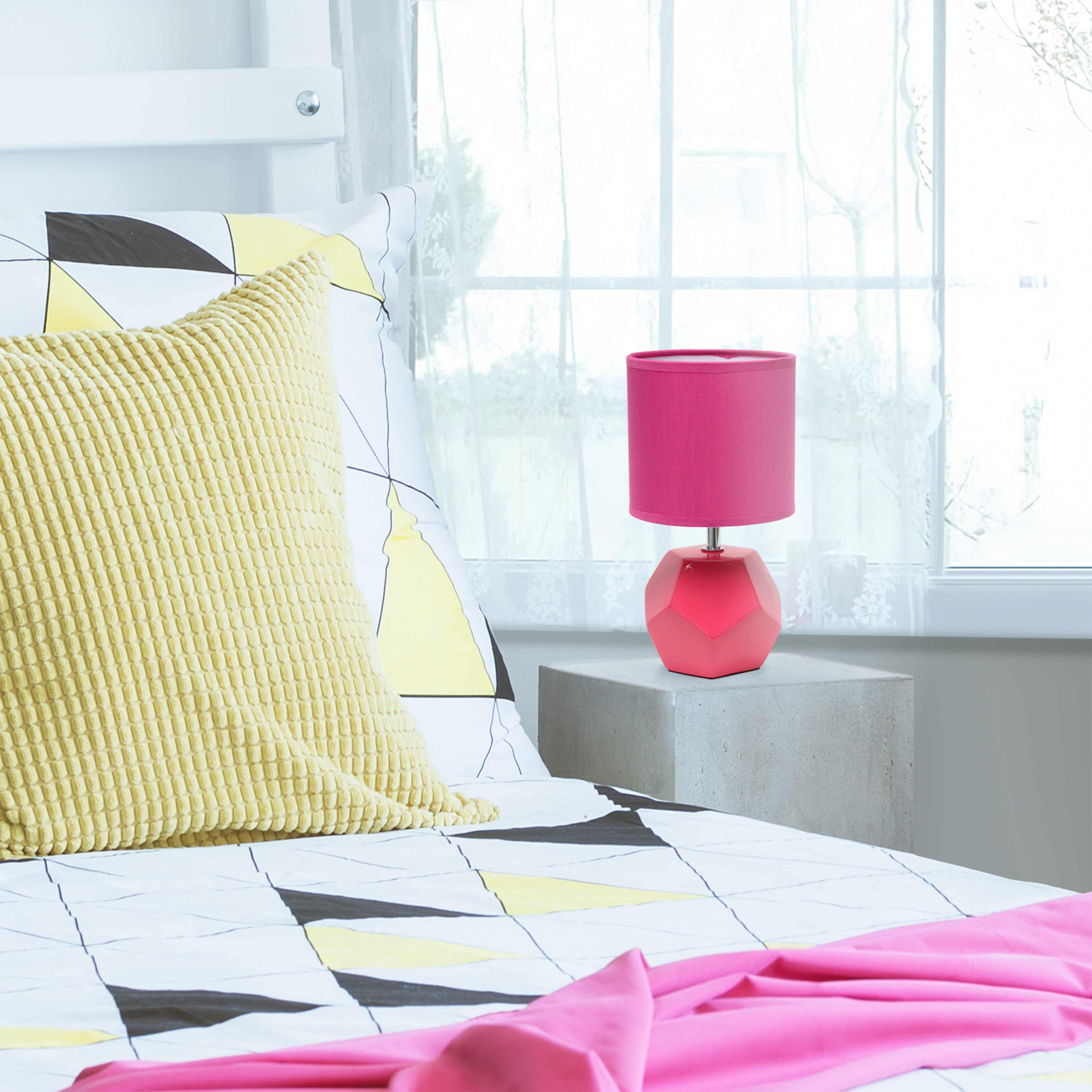 Simple Designs LT2065-PNK Table-Lamps - View #6