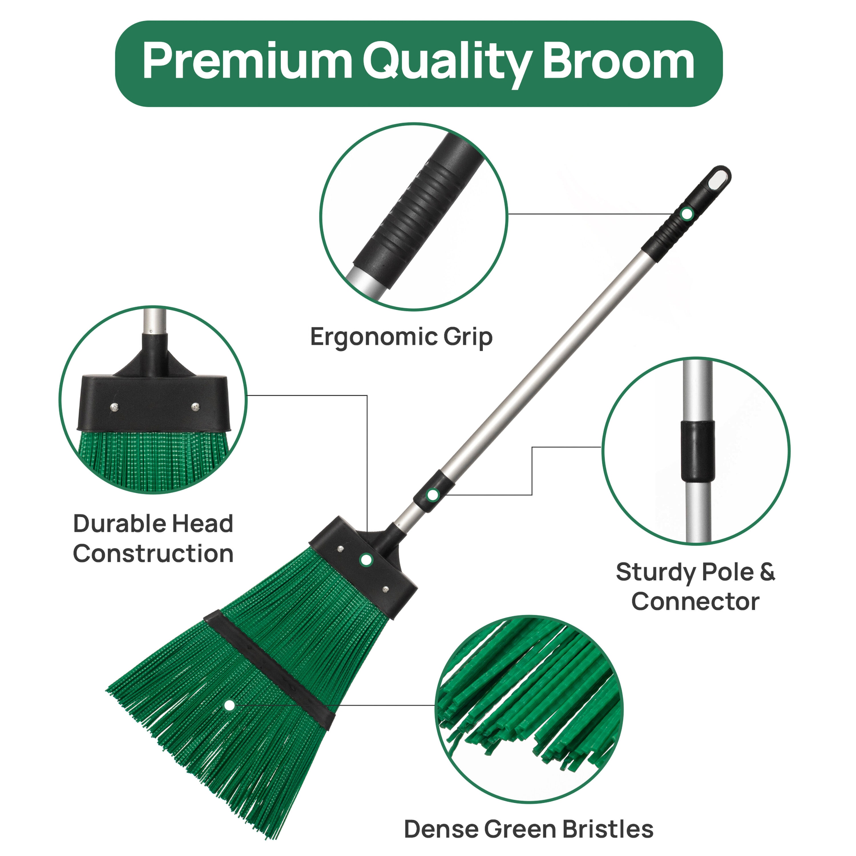 Gardenised QI004957 Lawn-Leaf-Rakes - View #3