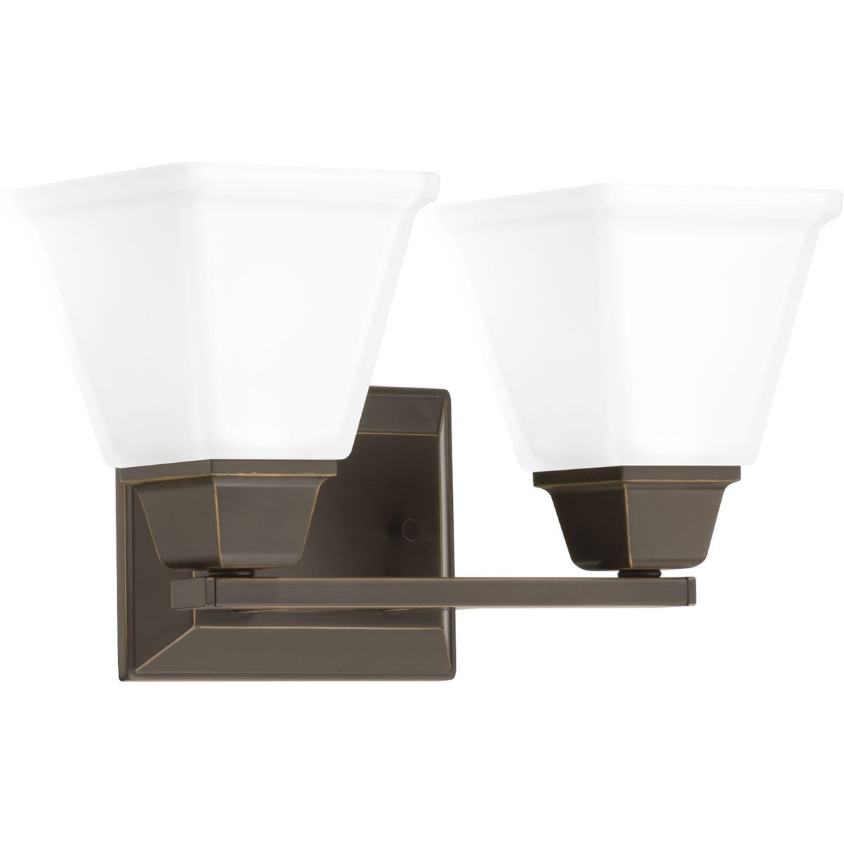 Progress Lighting P300159-020 Clifton Heights 14.25-in 2 -Light Antique Bronze Craftsman Vanity light