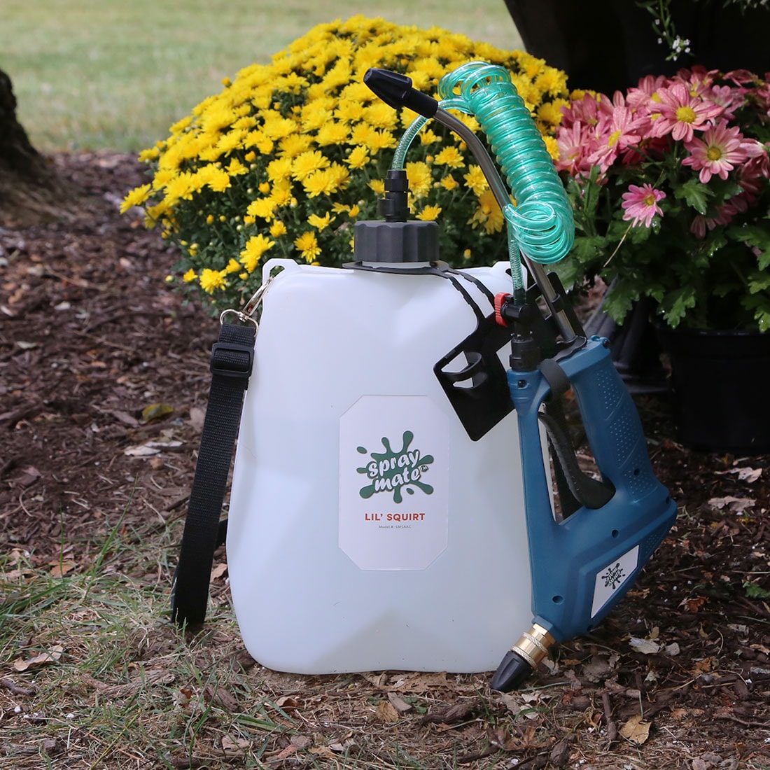 SprayMate 1.3-Gallon Plastic Battery Powered Backpack Sprayer in the ...