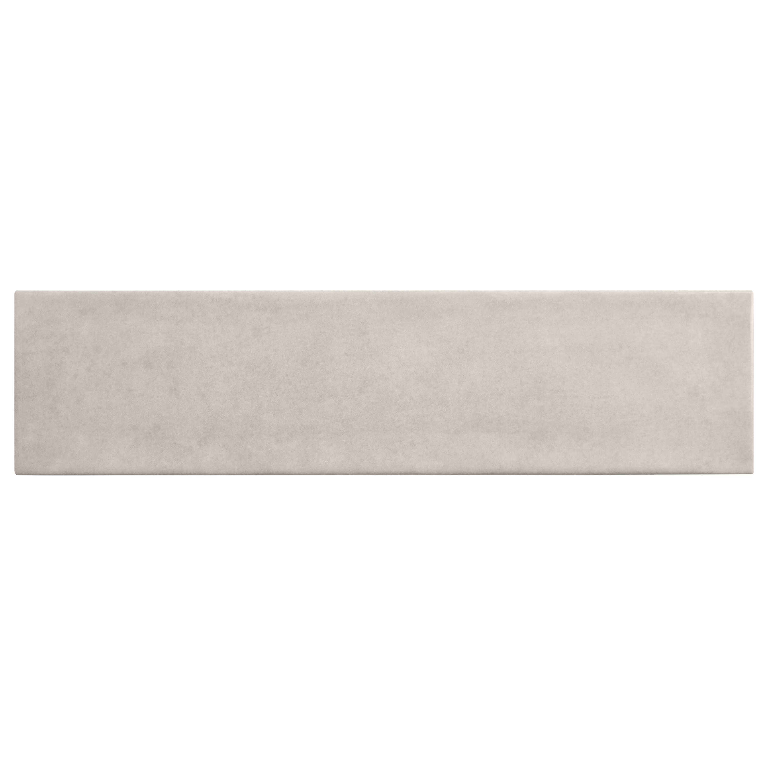 Artmore Tile - Sample - Liora Linen Beige 4-in x 16-in Glossy Ceramic Subway Wall Tile