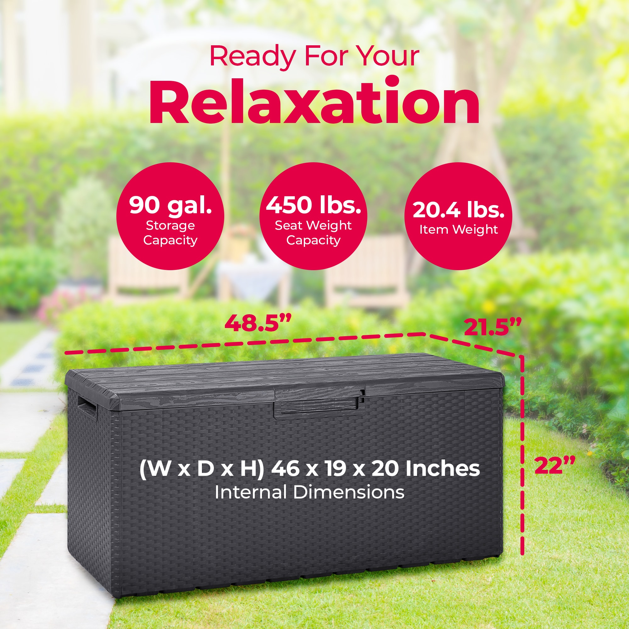 TOOMAX 173424 Small-Outdoor-Storage - View #3