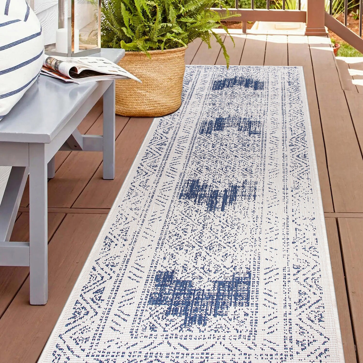 World Rug Gallery 4029BLUE2X7 rugs - View #8