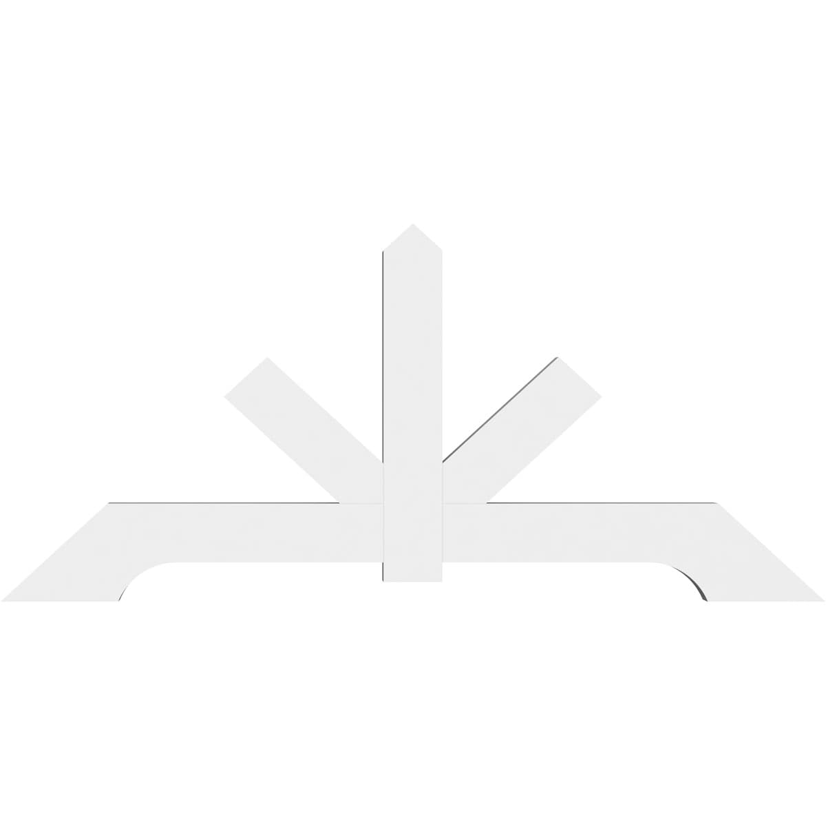 Ekena Millwork GBP084X39X0406VAN00 Exterior-Brackets-Braces - View #2