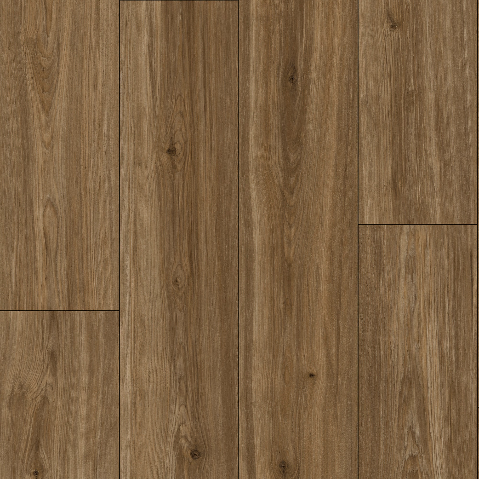 Bittersweet Hickory 12-mm T x 7-1/2-in W x 50-in L Wood Plank Laminate Flooring (23.7-sq ft) in Brown/Tan | - STAINMASTER PetProtect L1302