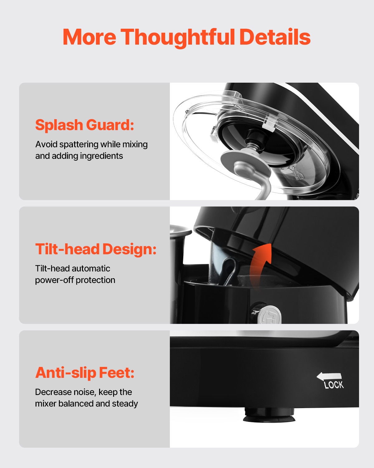 VEVOR XRLTMSJBJHS4U6EJCV1 Stand-Mixers - View #7