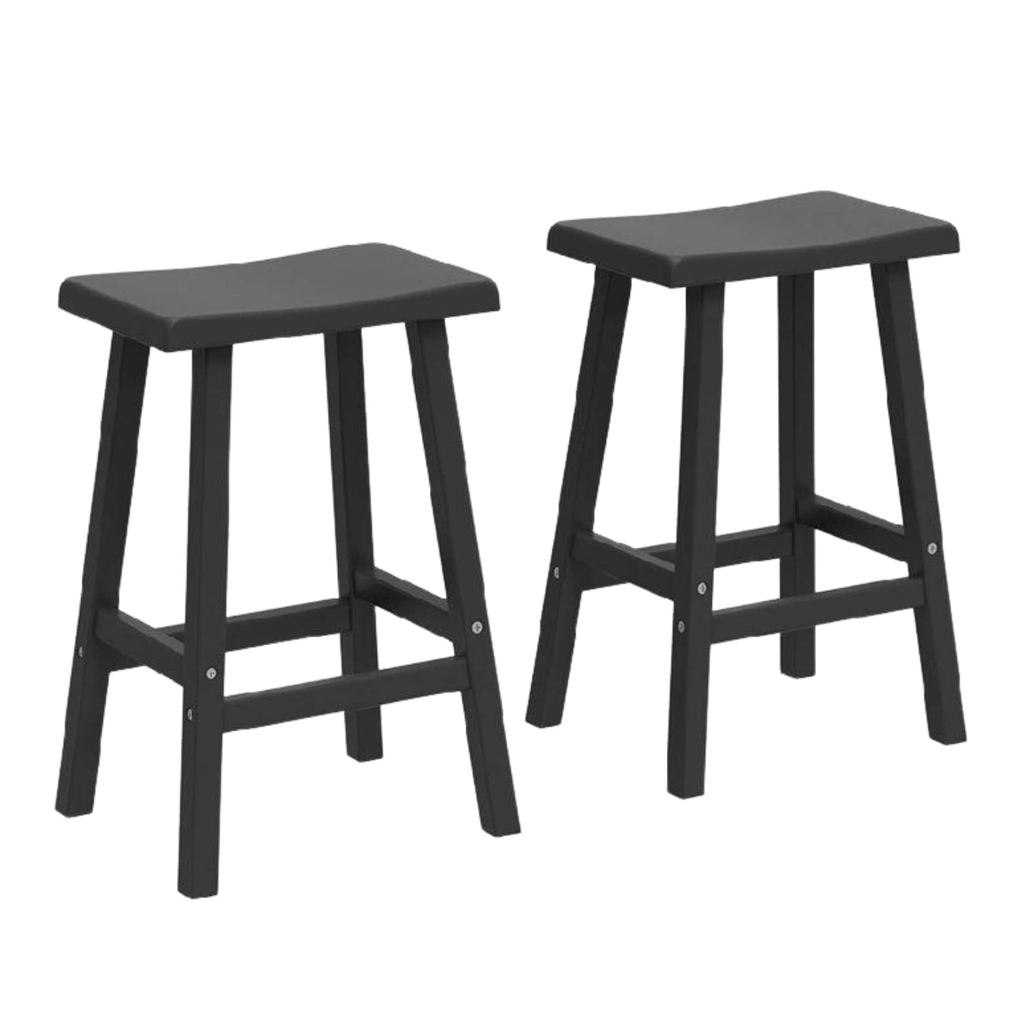 Boho Havens - Set of 2 Bar Stools for Kitchen Island Comfortable High Seating Chairs for Home Bar...