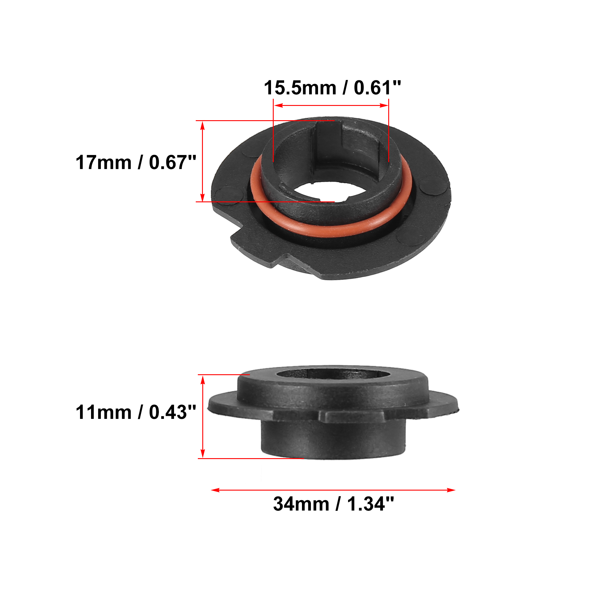 Unique Bargains S26060900UX4177 Hard-Wired-Sockets - View #3