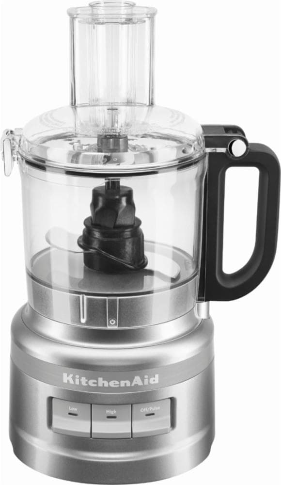KitchenAid 7-Cup Contour Silver 2-Blade Food Processor in the Food Processors department at Lowes.com