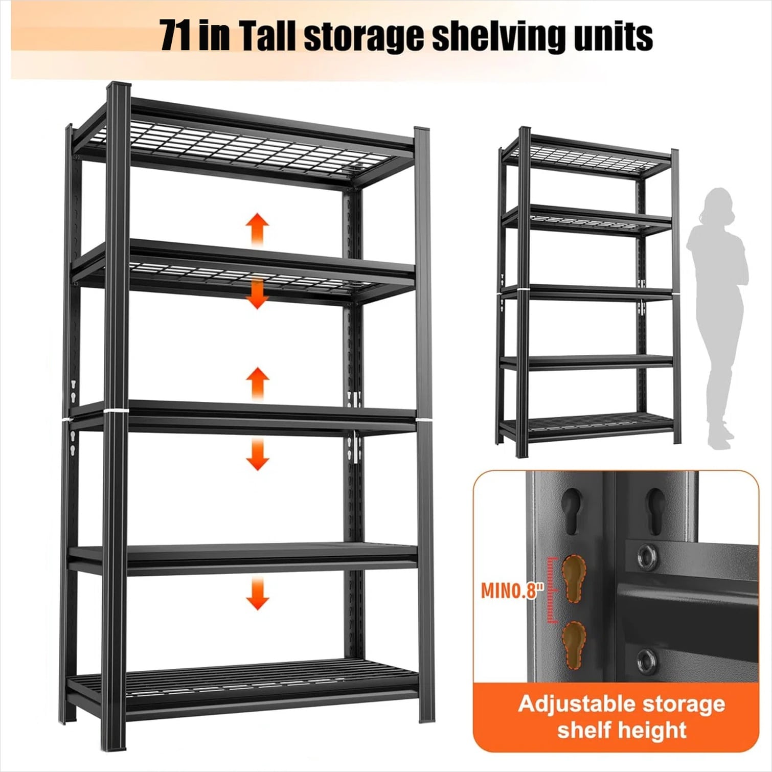 SunJet 3EDC0JLOA7D0 Free-Standing-Shelving - View #3