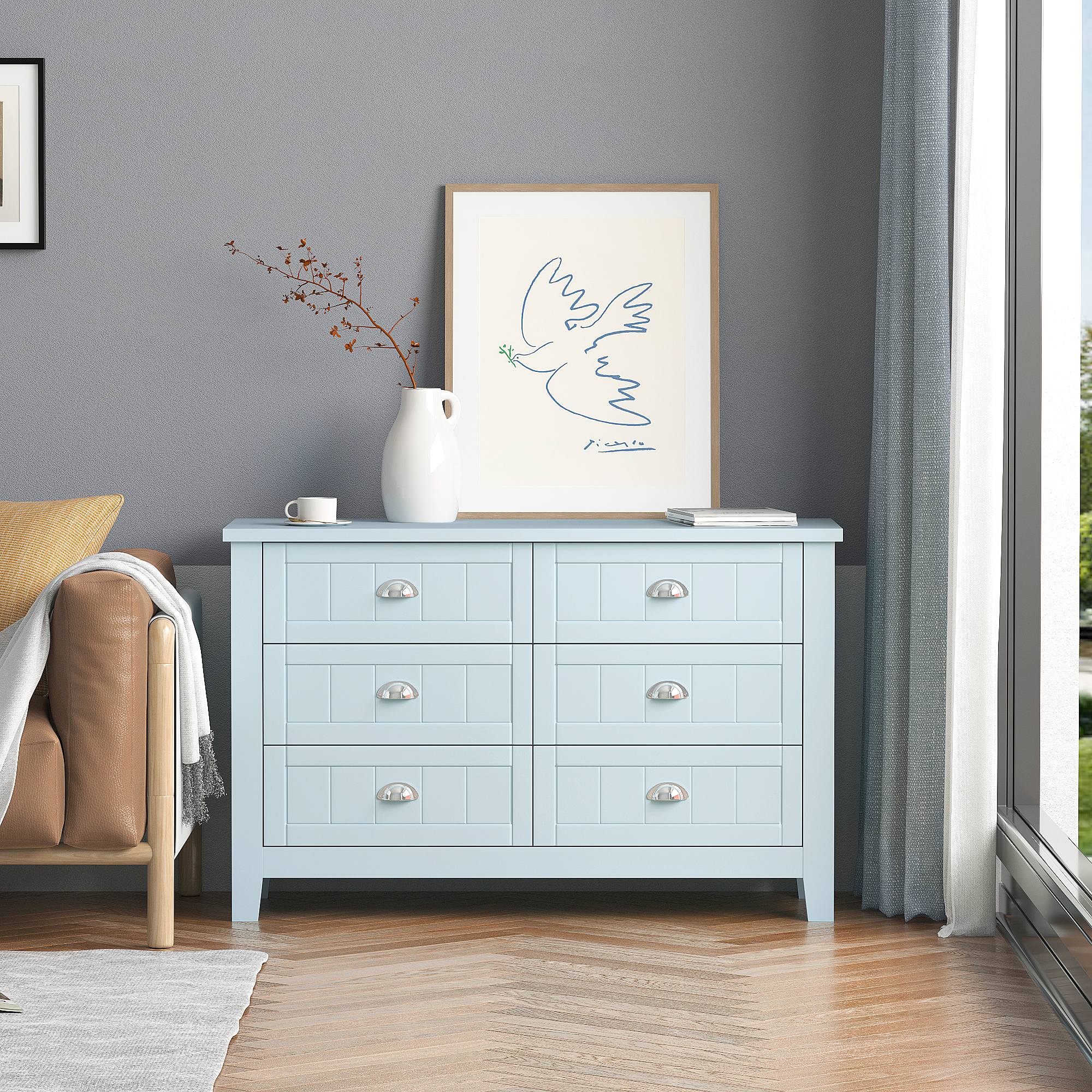 Shaker Style 5-Drawer Dresser