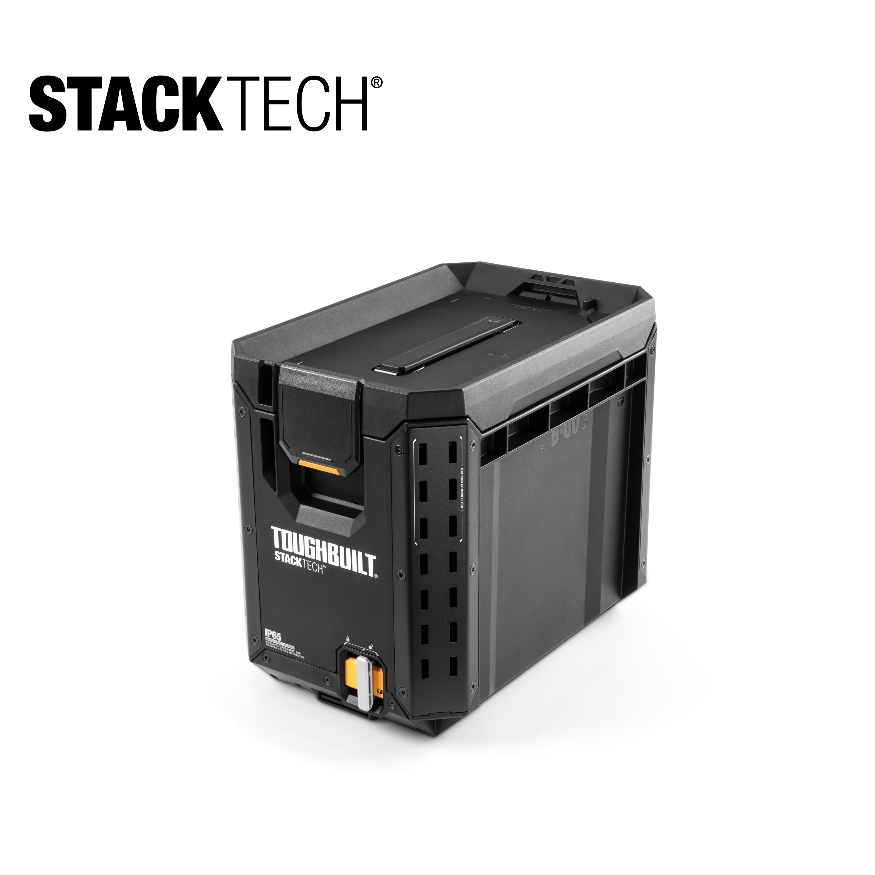 TOUGHBUILT TB-B1-B-60C STACKTECH Compact 10.4-in W x 13.5-in H x 16-in D Plastic/Metal Tool Box