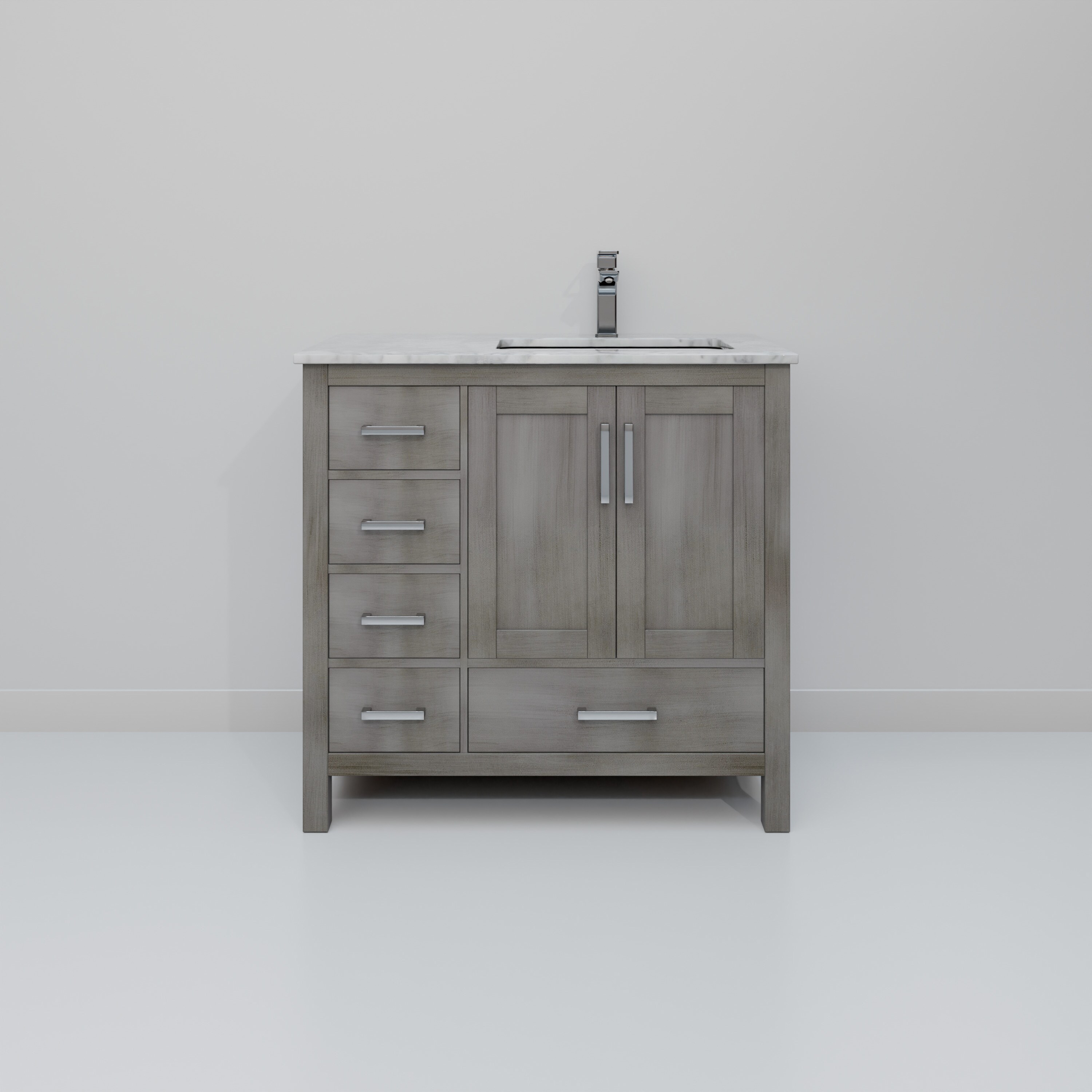 Lexora LVJ36SD101R Bath-Vanity-Combo - View #4