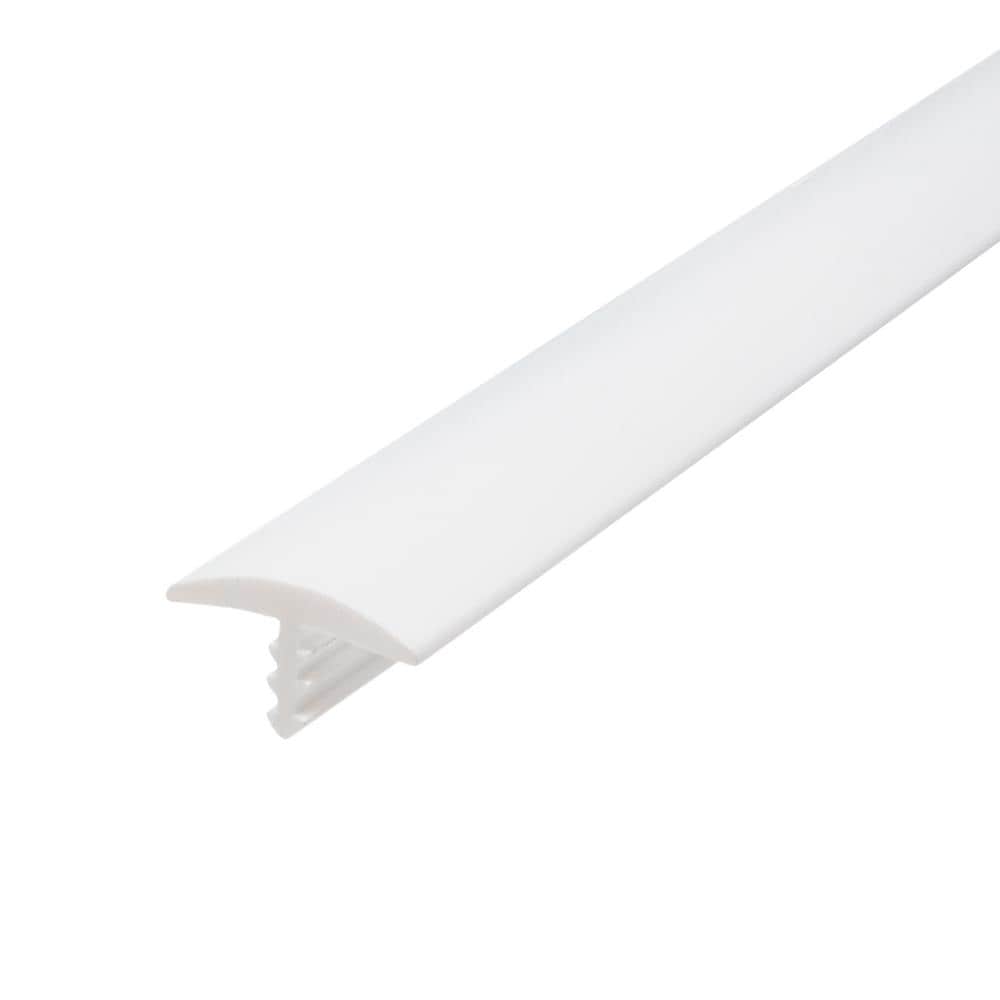 Outwater 3P1.27.01764 100-ft Black 13/16-in Center Barb Tee Moulding T Molding Hobbyist Pack, Small Projects, Arcade Machines and Tables