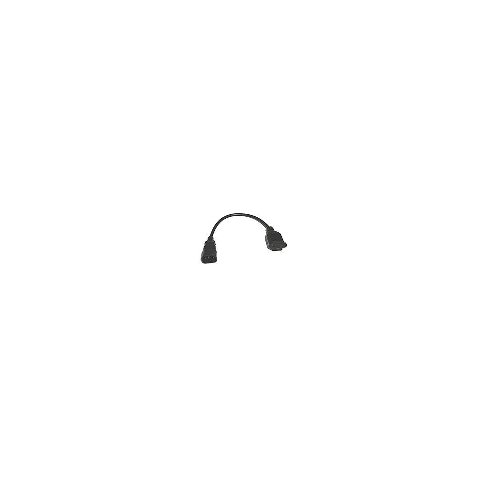 FastTrack ZX9CTG2487 1ft MONITOR POWER ADAPTER CABLE (NEMA 5-15R to IEC320 C14)