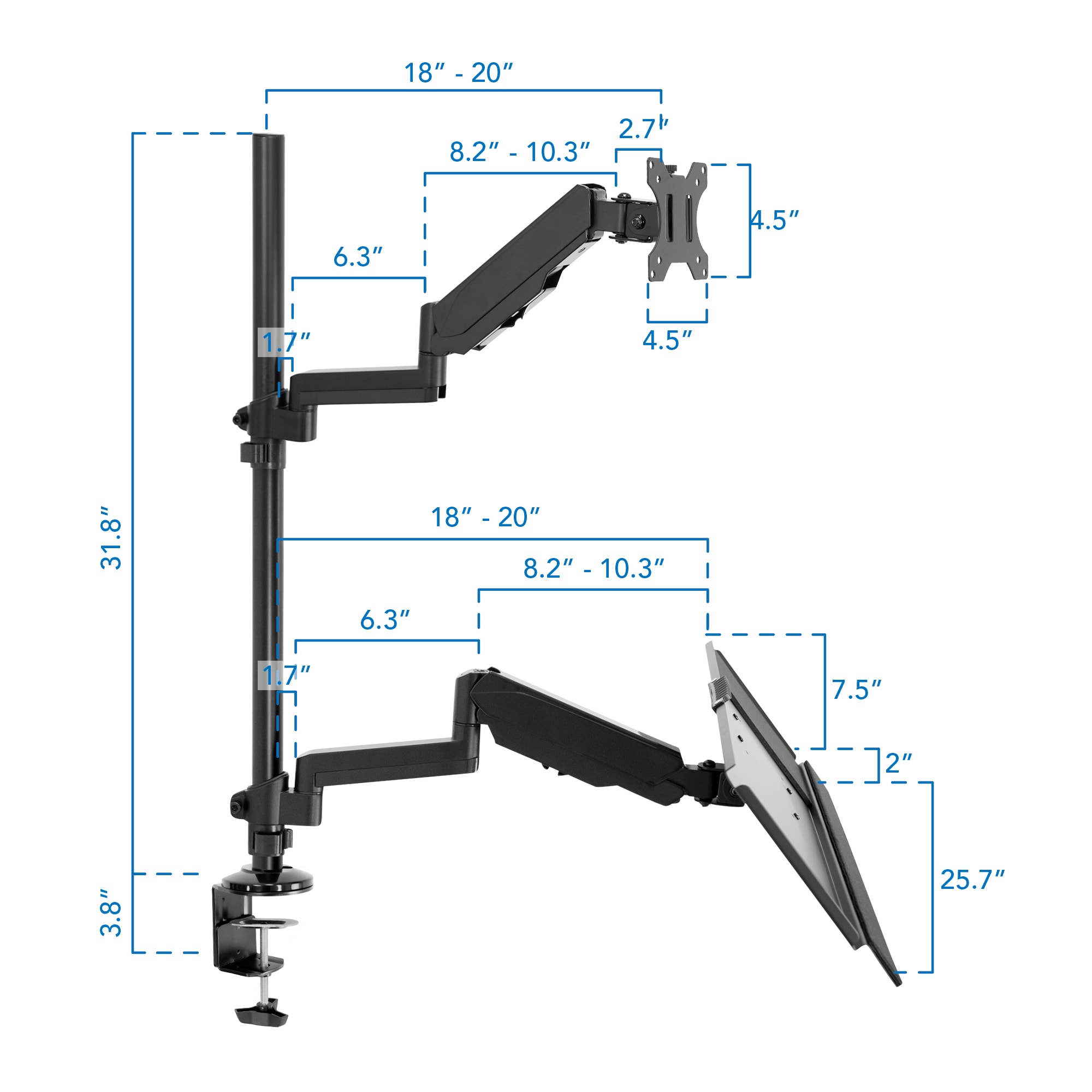 Mount-It! MI-7995 Office-Accessories - View #9