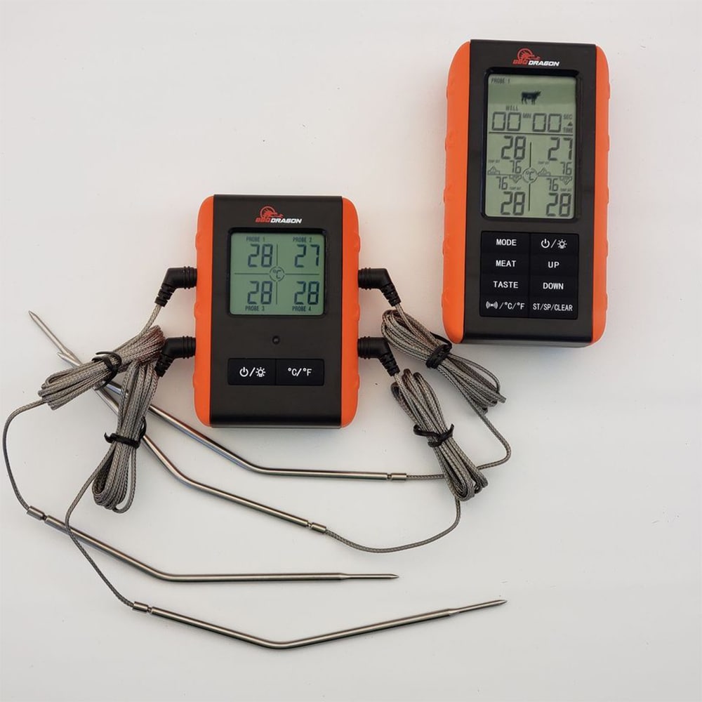 THE-372 Wireless Meat Thermometer for Remote Monitoring