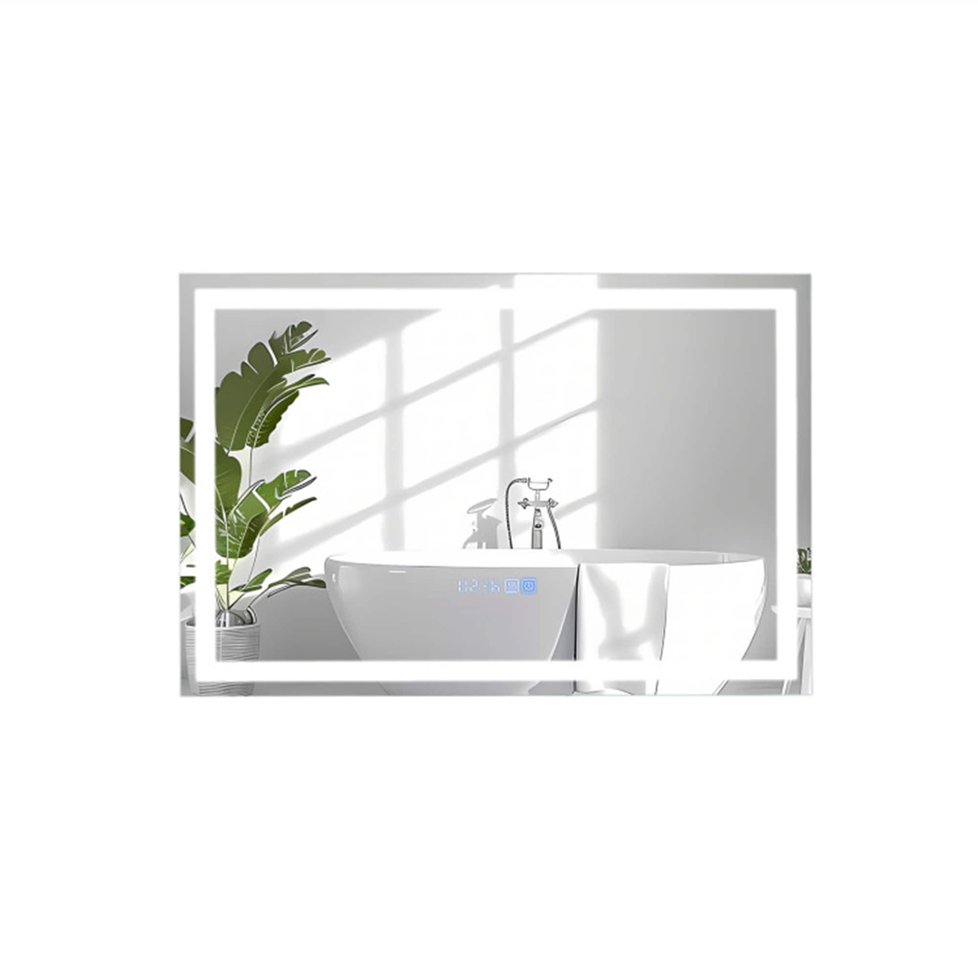 BABOOM BOM-9583635-OR Framed-Bath-Mirrors - View #2