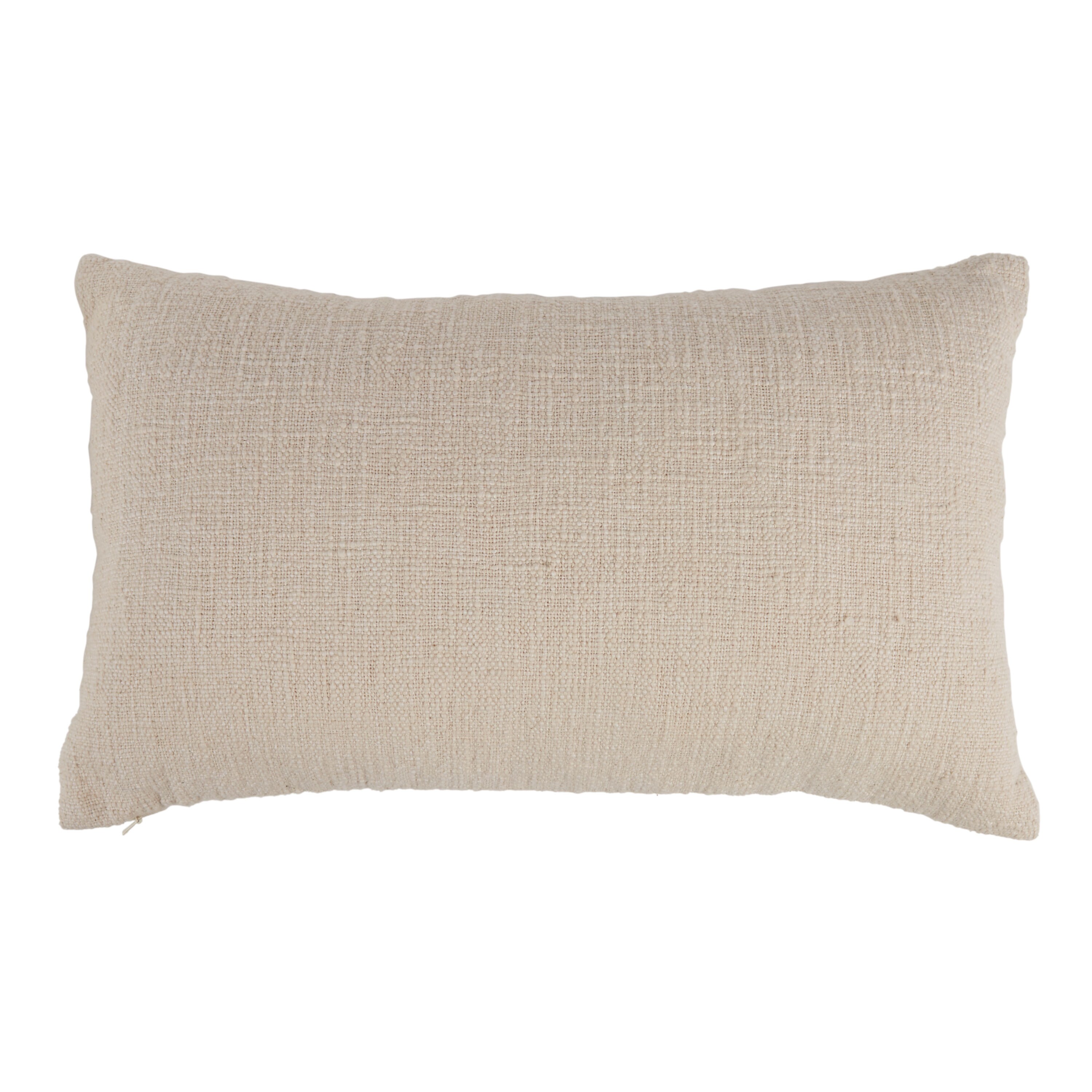 Decorative Throw Pillows Cream Washable Microsuede Pillows