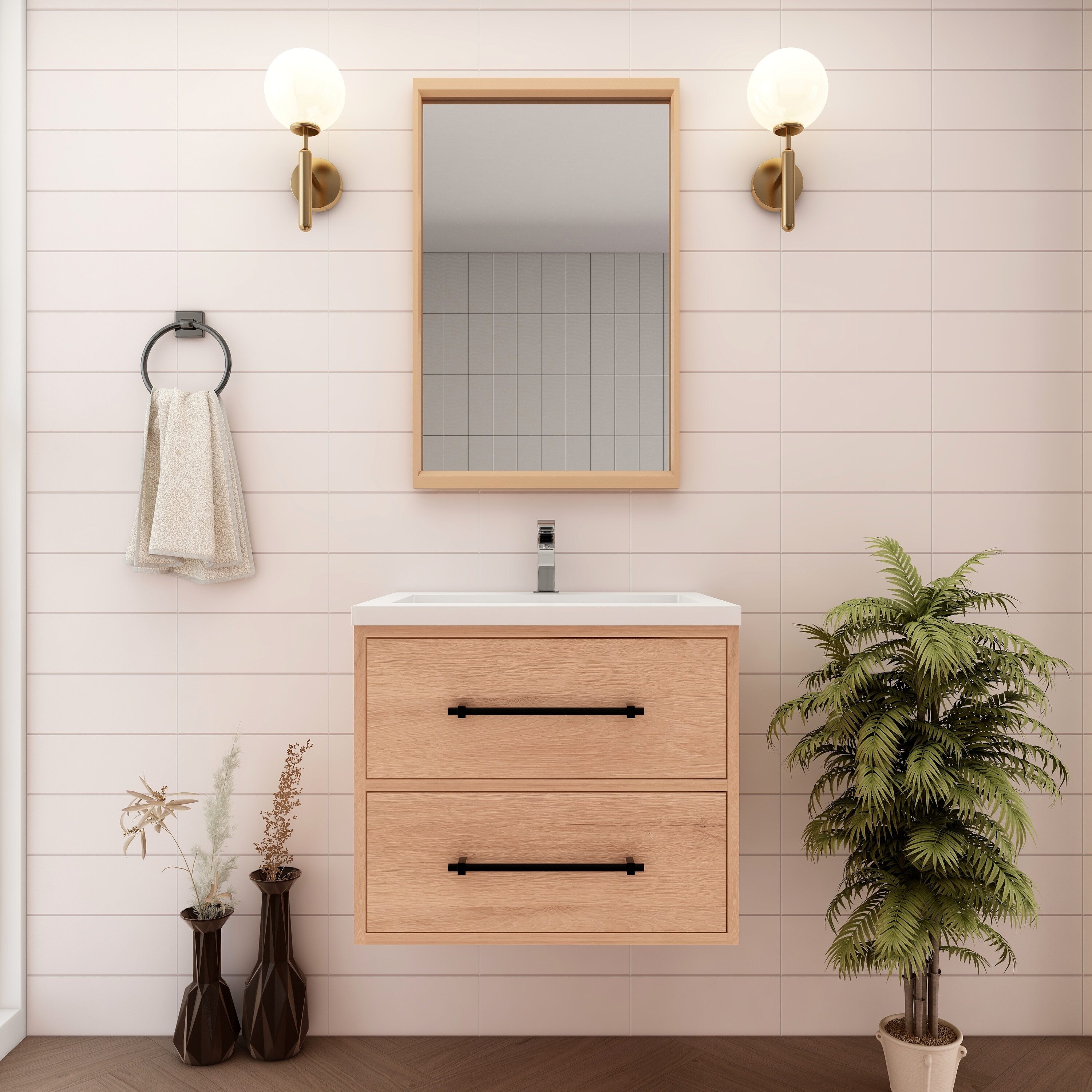 BV Better Vanity VICTORIA24WH-RO Bath-Vanity-Combo - View #7