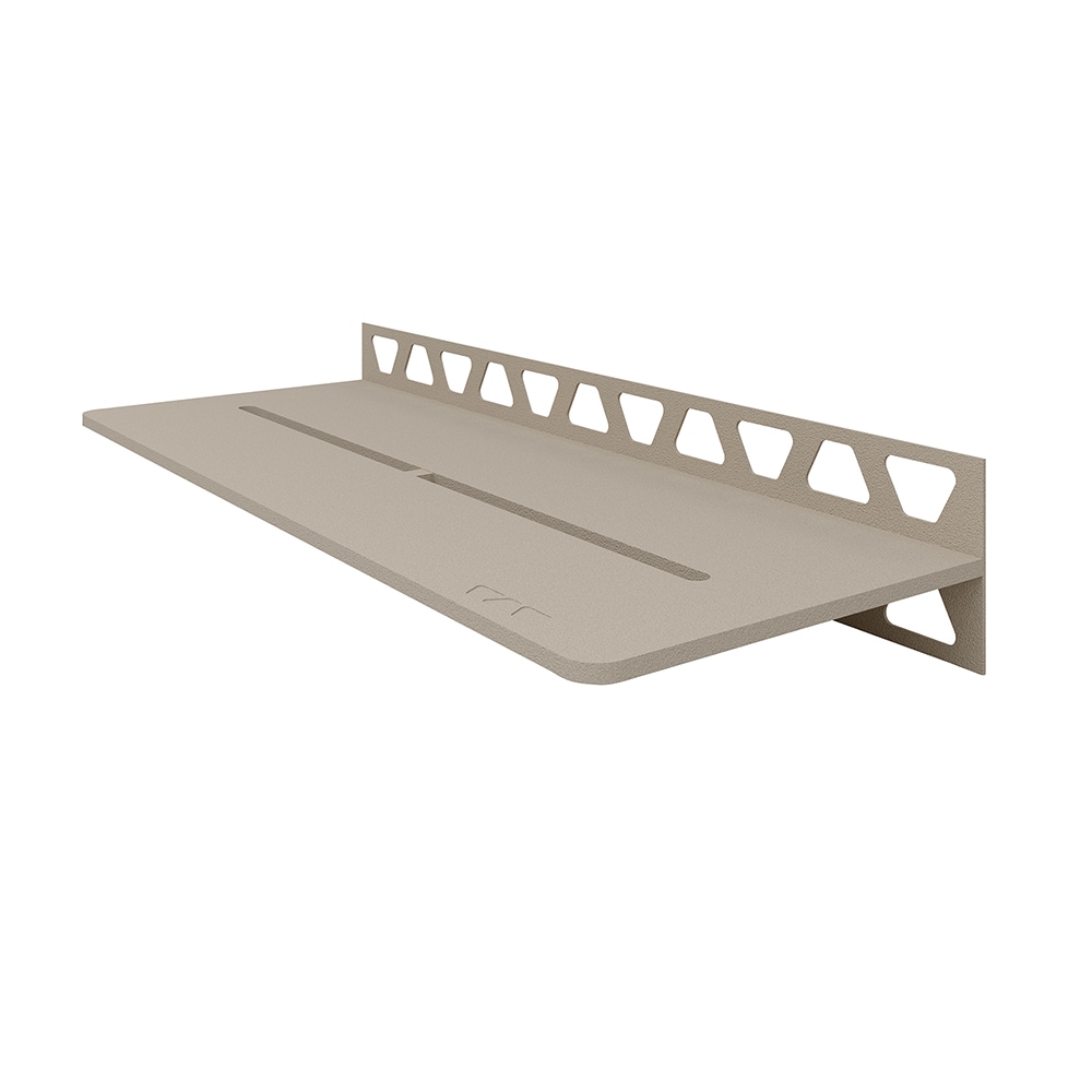 Schluter Systems SWS1D7TSC Shelf Rectangular Wall Pure Cream