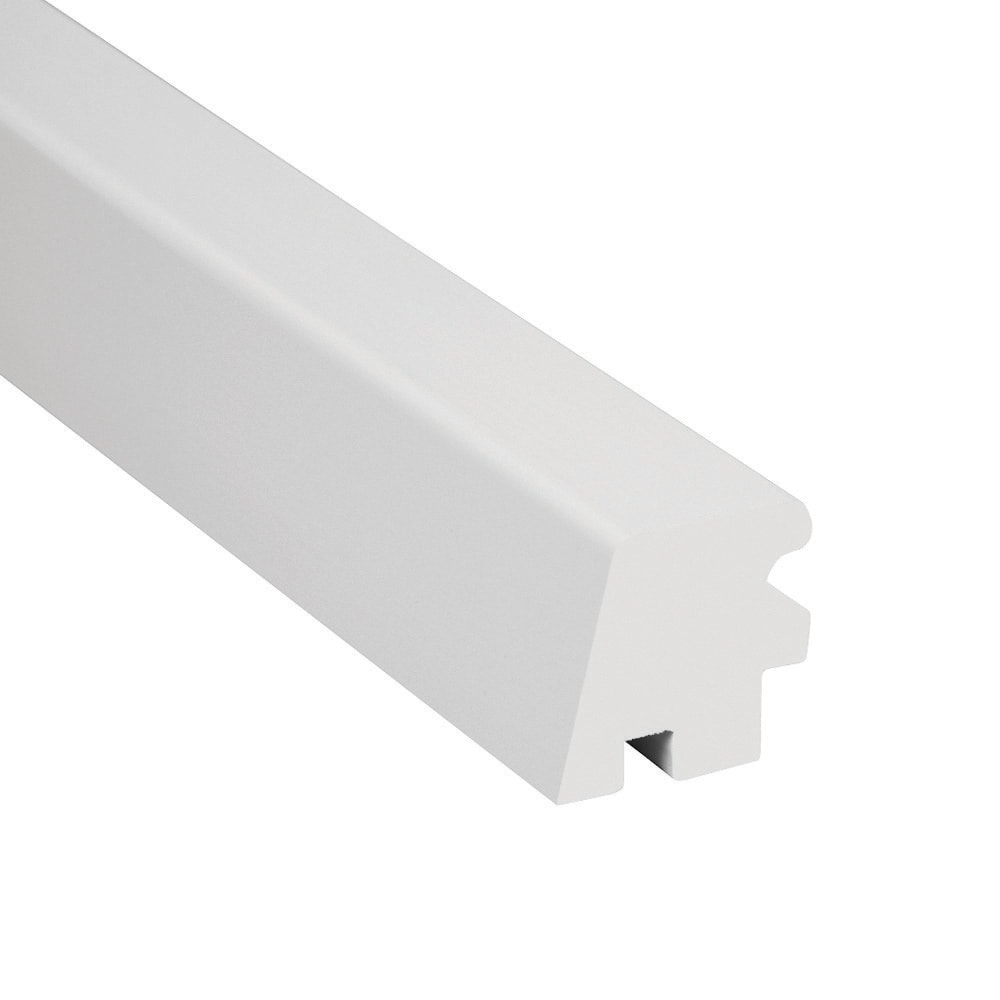 Royal Building Products 1-1/4-in x 2-in x 10-ft Finished PVC Brick