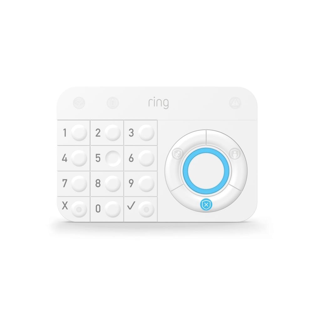 Ring Alarm Keypad Wireless Key Pad Smart Home Security System Rechargeable Power 