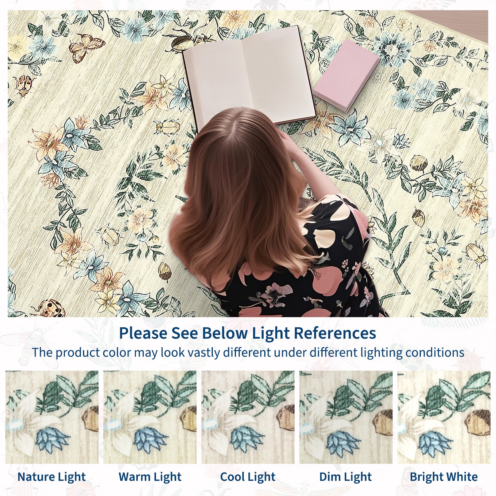 Qeetex LSN-PHK-34BNUPAW rugs - View #8