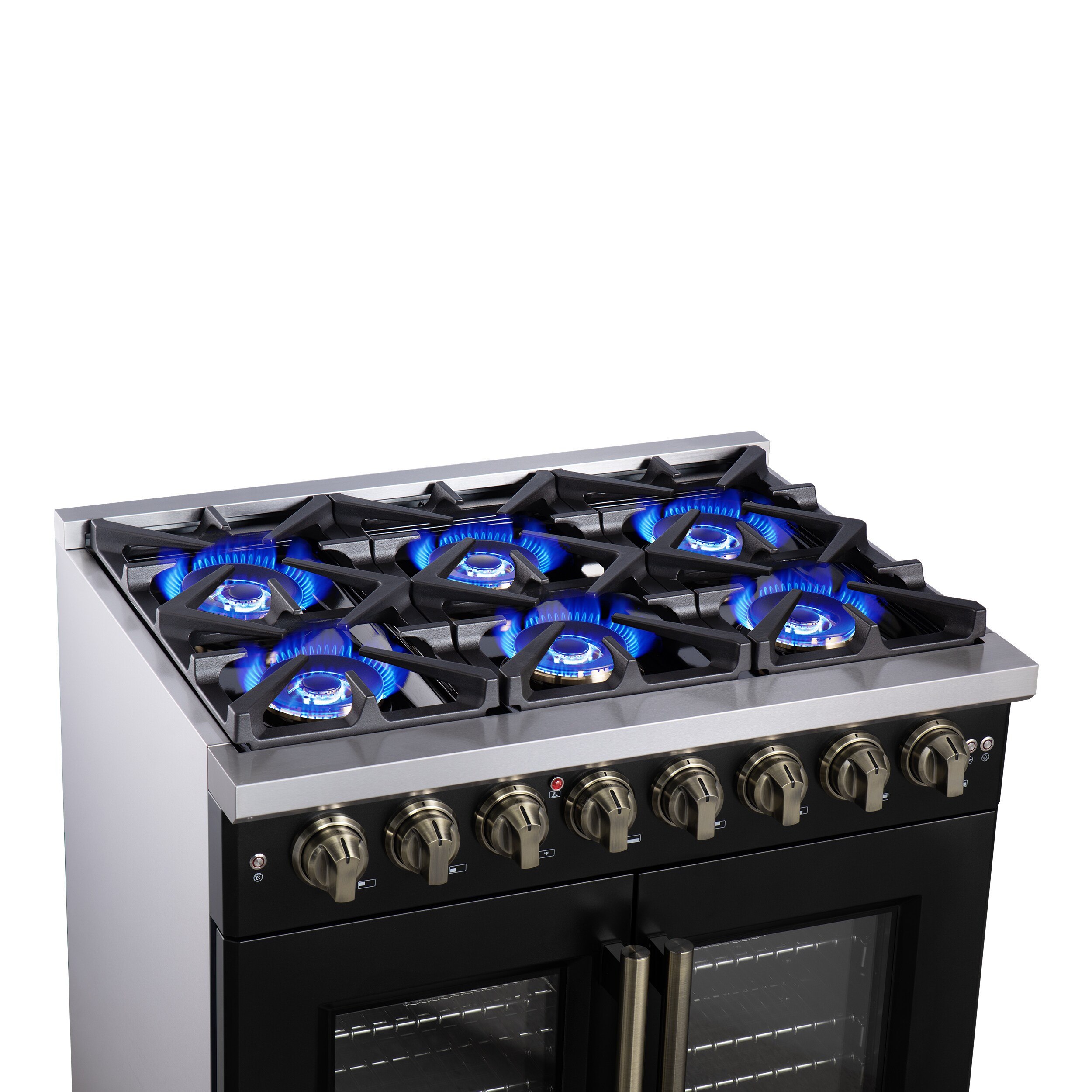 FORNO FFSGS6387-36BLK Dual-Fuel-Ranges - View #9
