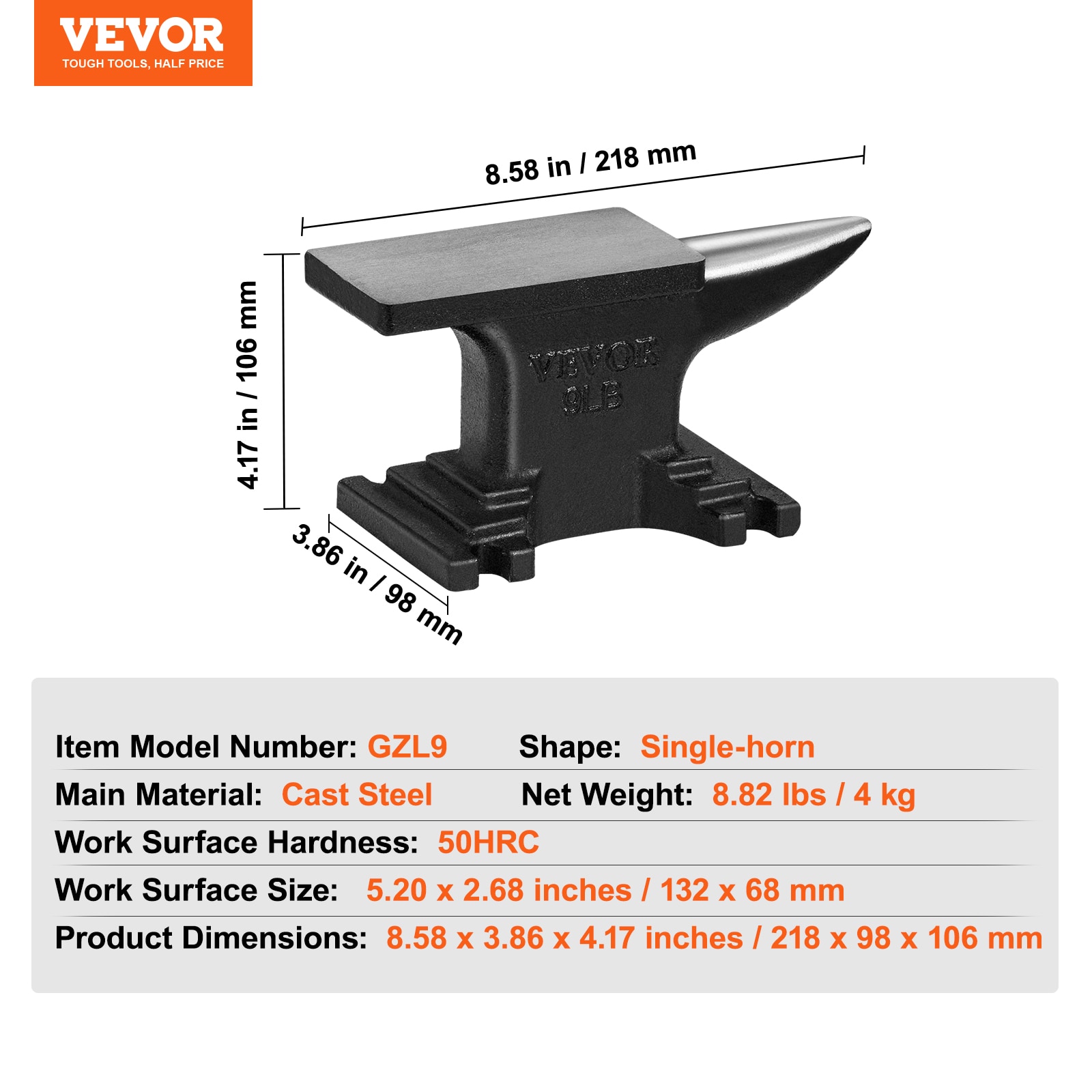 VEVOR ZTZHSZGDJK9LBPA76V0 b101309 - View #8