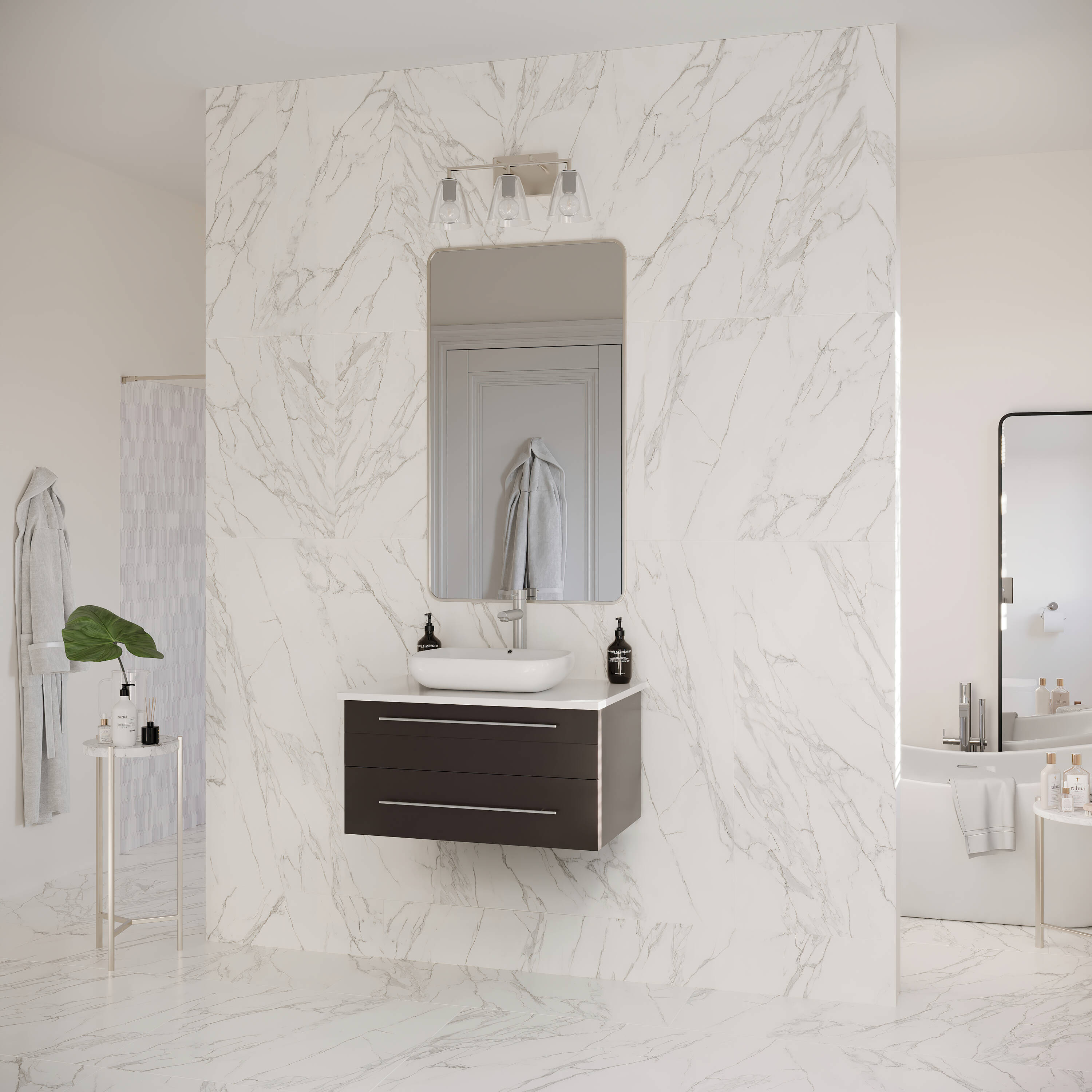 Fresca FCB6130ES-VSL-CWH-V Bath-Vanity-Combo - View #4