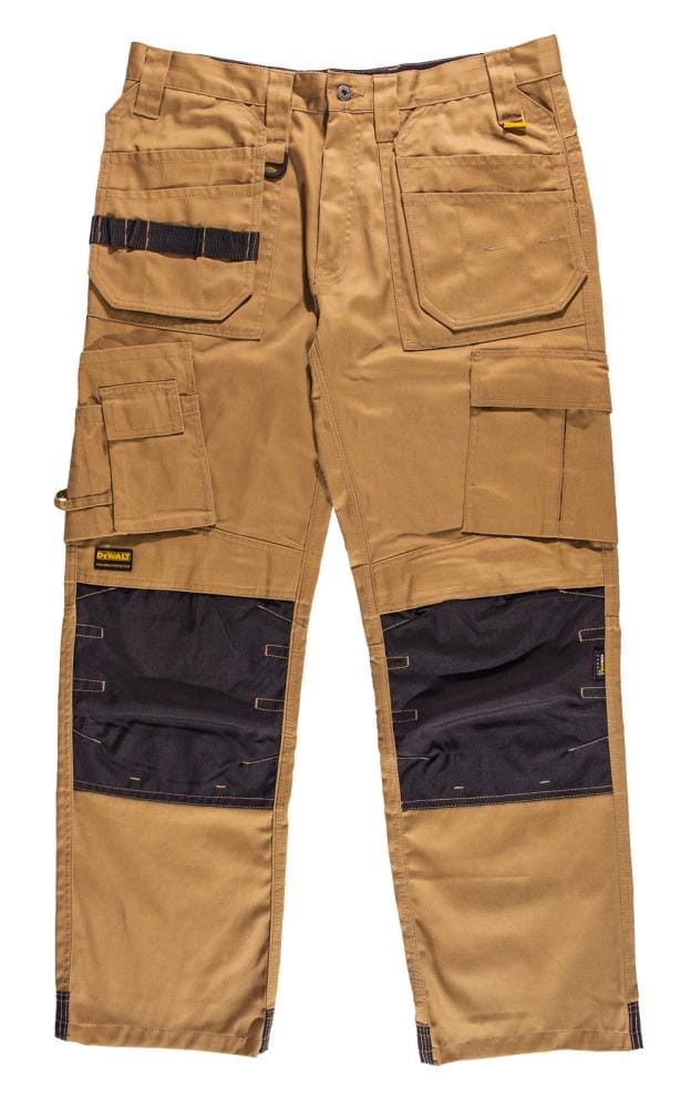 DEWALT Men's Tan Work Pants (38 X 33) in the Pants department at