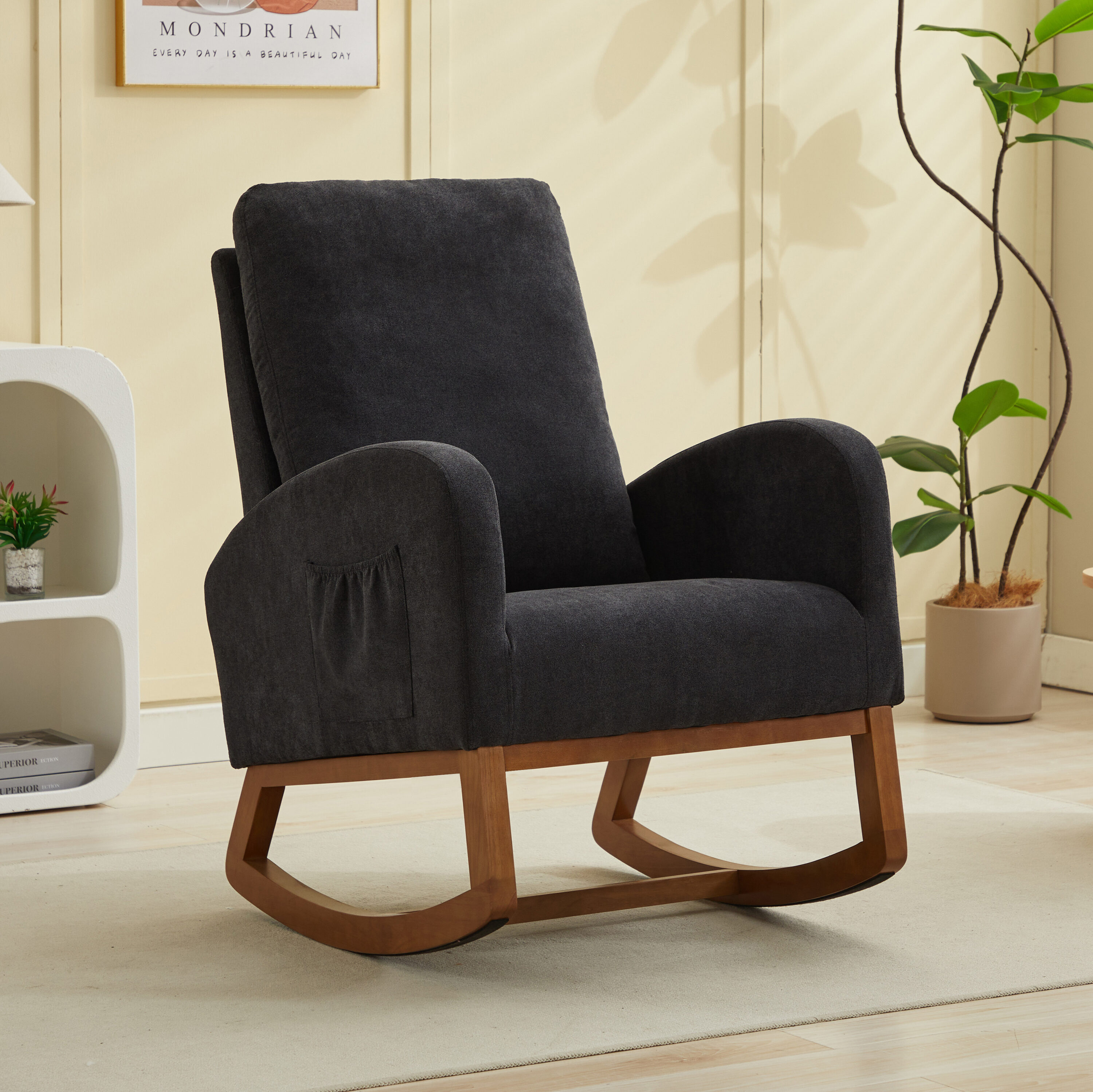 Hrinhom HC-W5004-BLACK chairs - View #2
